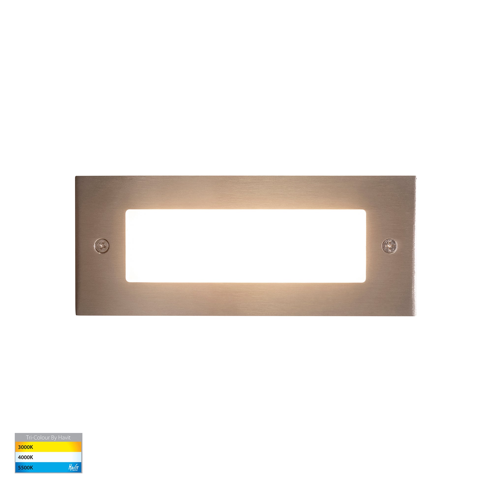 HV3005T-SS316-12V | HV3005T-SS316-240V - Bata 316 Stainless Steel 6w LED Brick Light