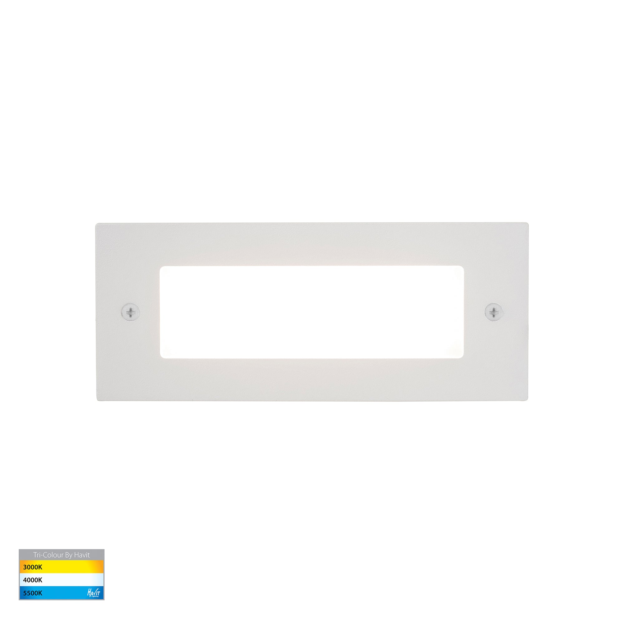 HV3005T-WHT-12V | HV3005T-WHT-240V - Bata White 6w LED Brick Light