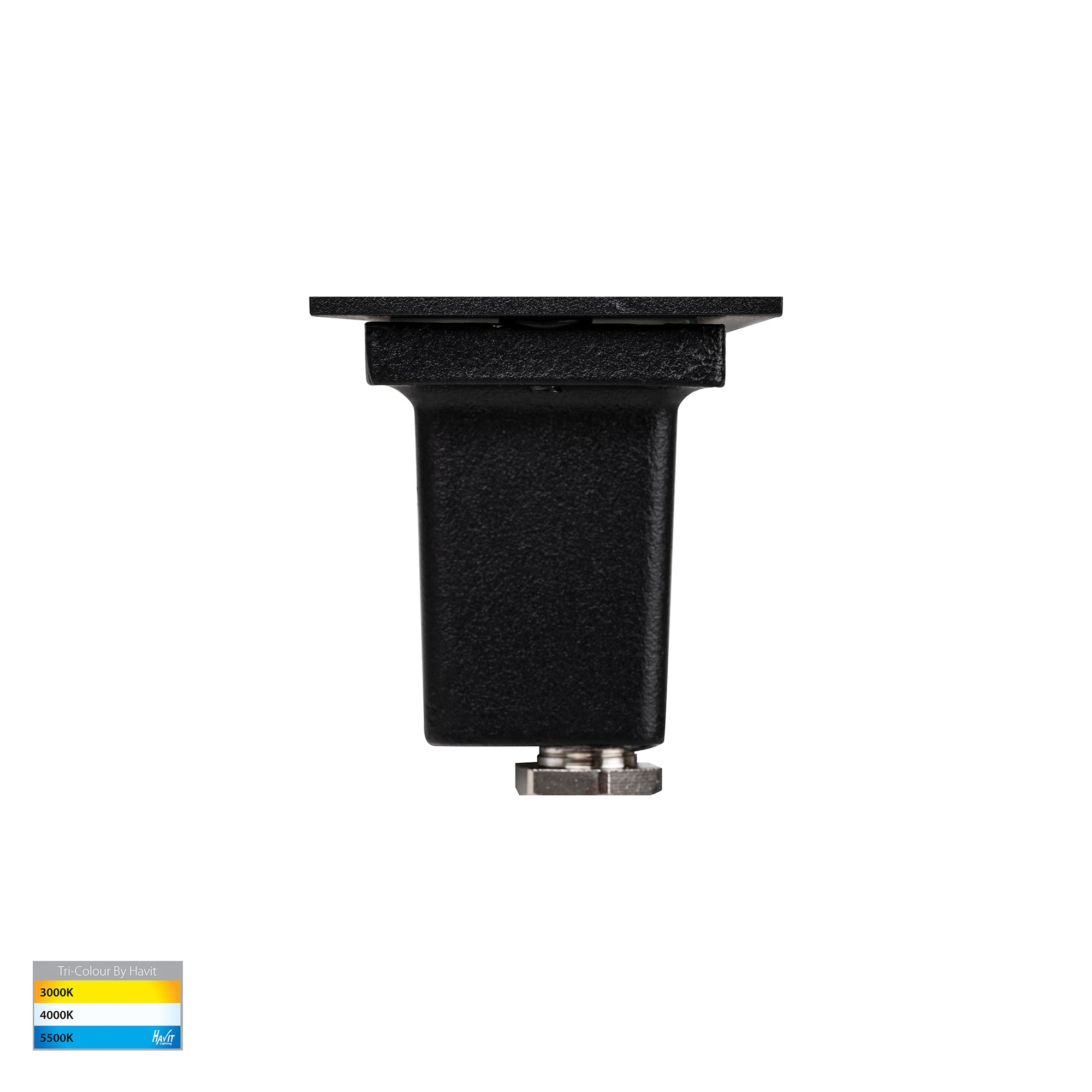 HV3007T-BLK-12V | HV3007T-BLK-240V - Bata Black 3w LED Brick Light