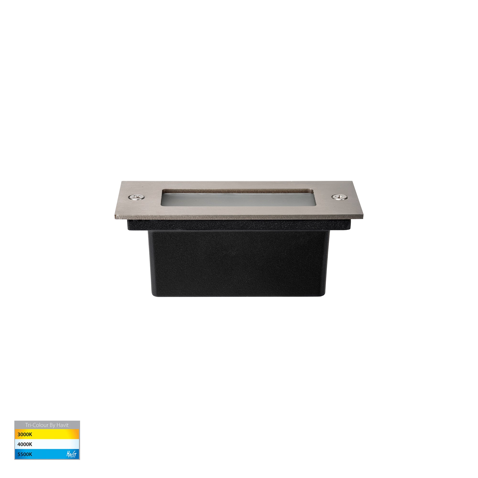 HV3007T-SS316-12V | HV3007T-BLK-240V - Bata 316 Stainless Steel 3w LED Brick Light