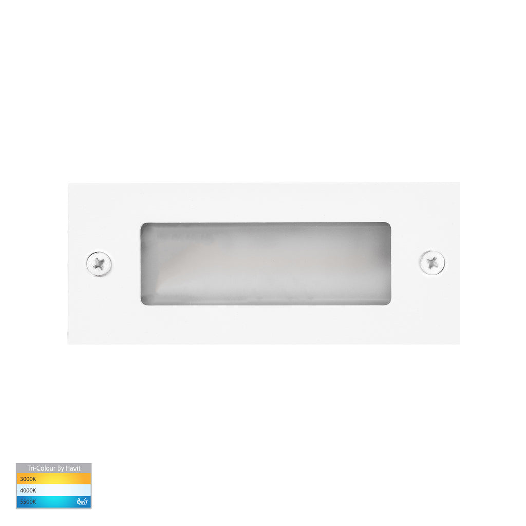 HV3007T-WHT-12V | HV3007T-WHT-240V - Bata White 3w LED Brick Light