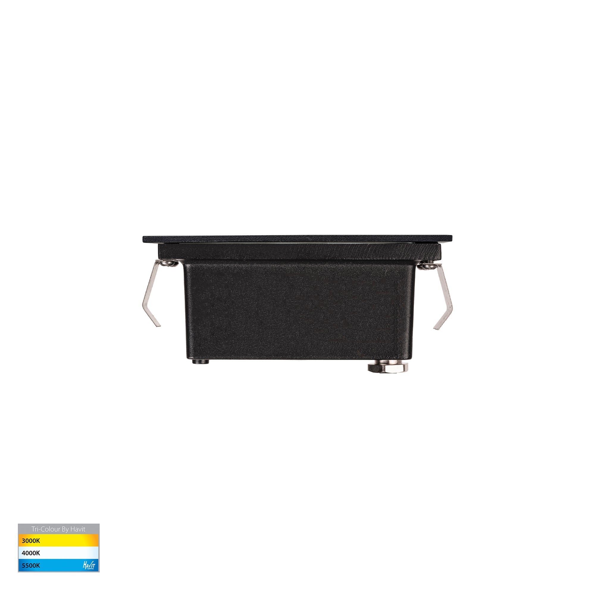 HV3008T-BLK-12V |  HV3008T-BLK-240V - Bata Black 3w LED Brick Light