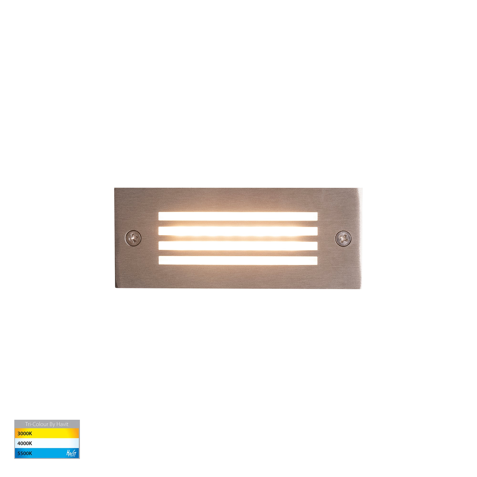 HV3008T-SS316-12V | HV3008T-SS316-240V - Bata 316 Stainless Steel 3w LED Brick Light