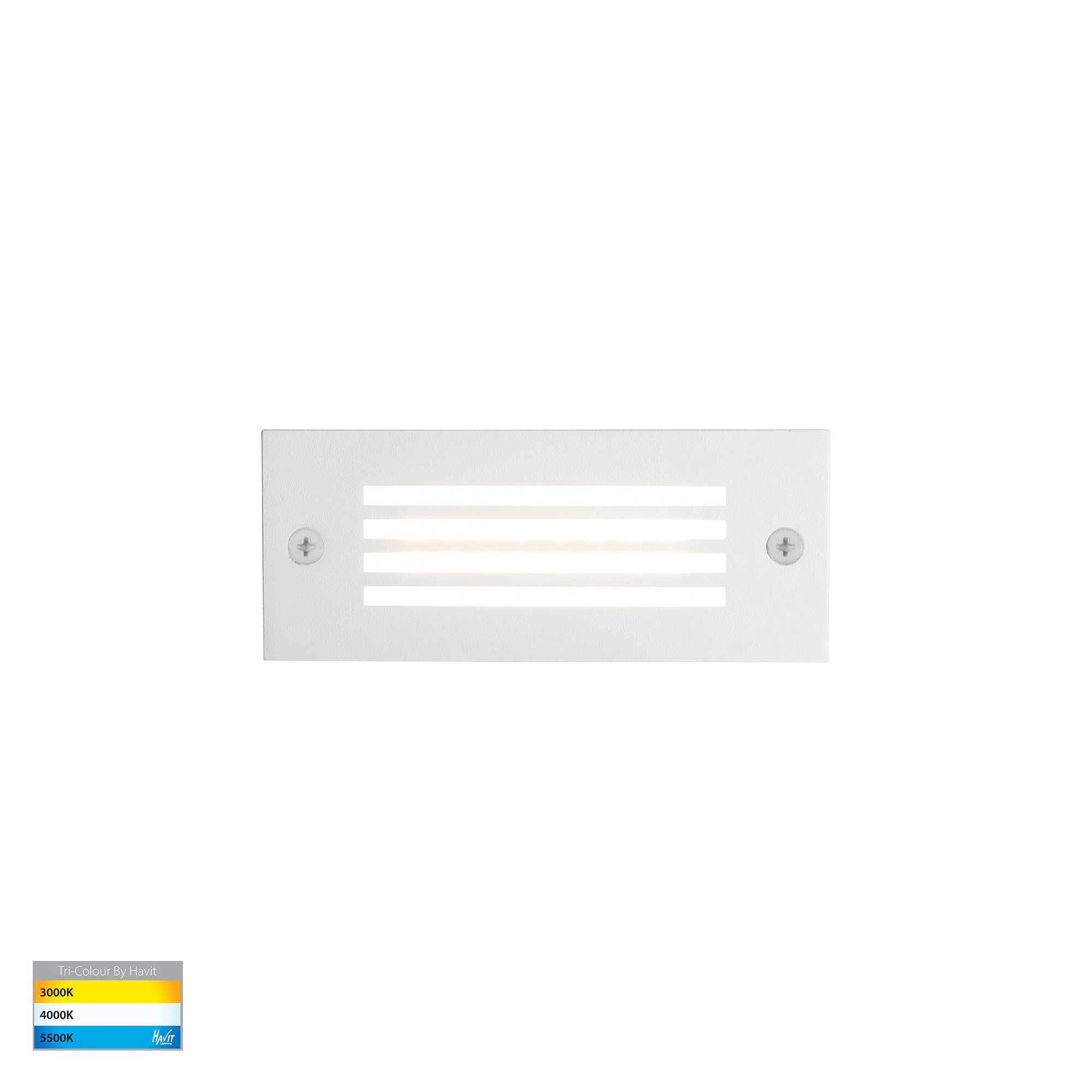 HV3008T-WHT-12V | HV3008T-WHT-240V  - Bata White 3w LED Brick Light