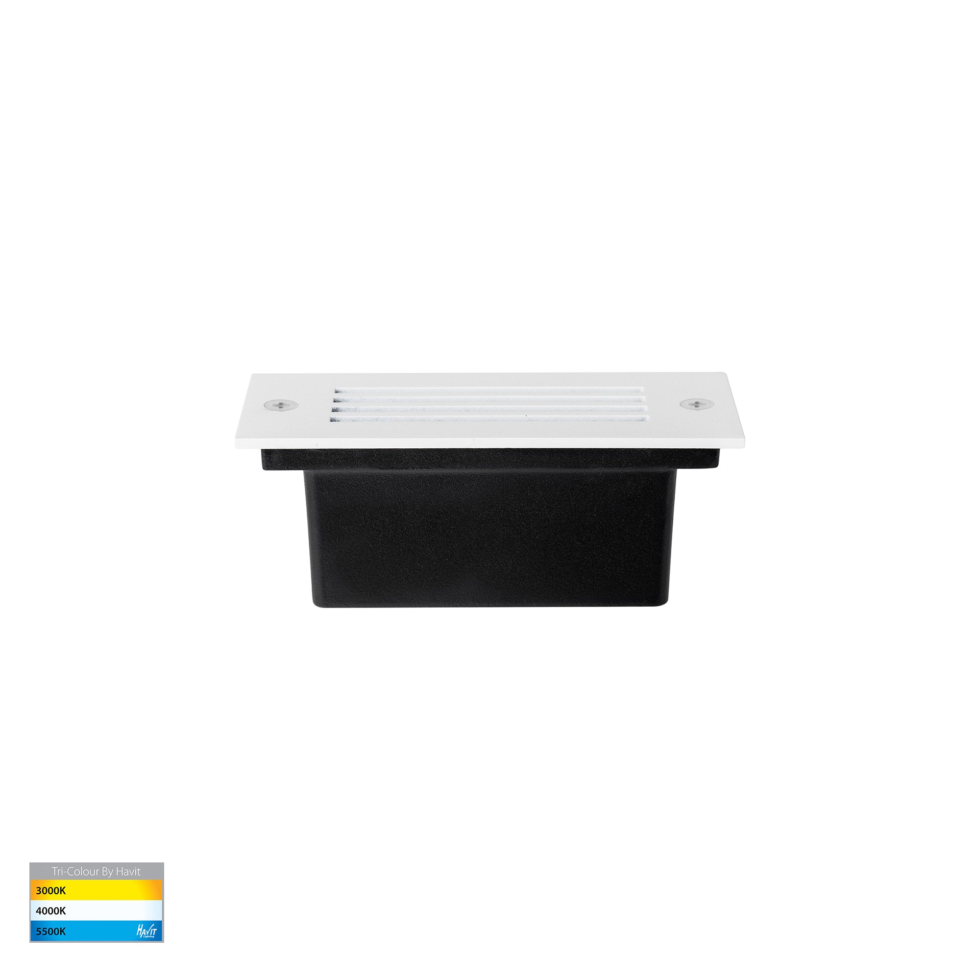 HV3008T-WHT-12V | HV3008T-WHT-240V  - Bata White 3w LED Brick Light