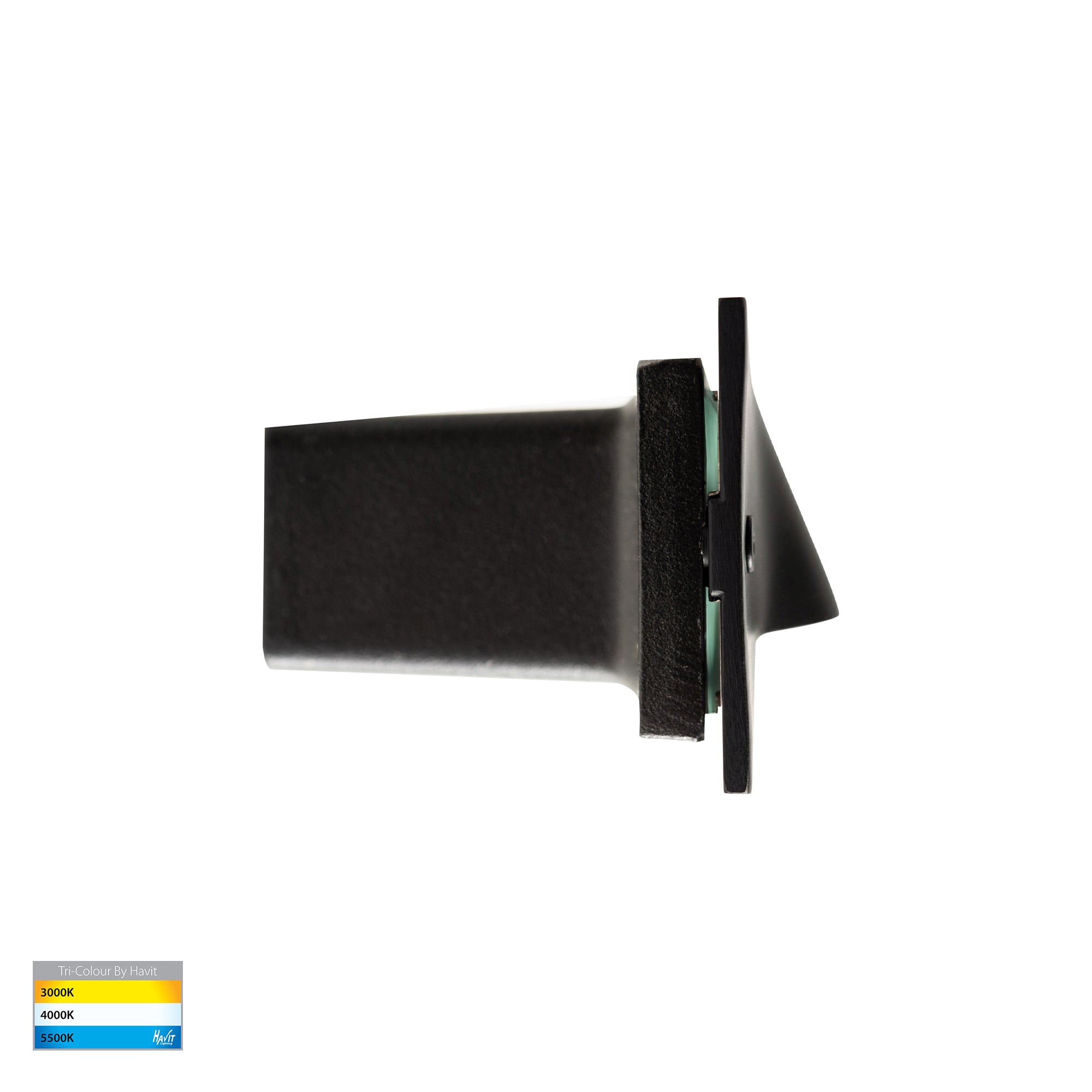 HV3011T-BLK-12V | HV3011T-BLK-240V - Corba Black 3w Recessed Brick Light