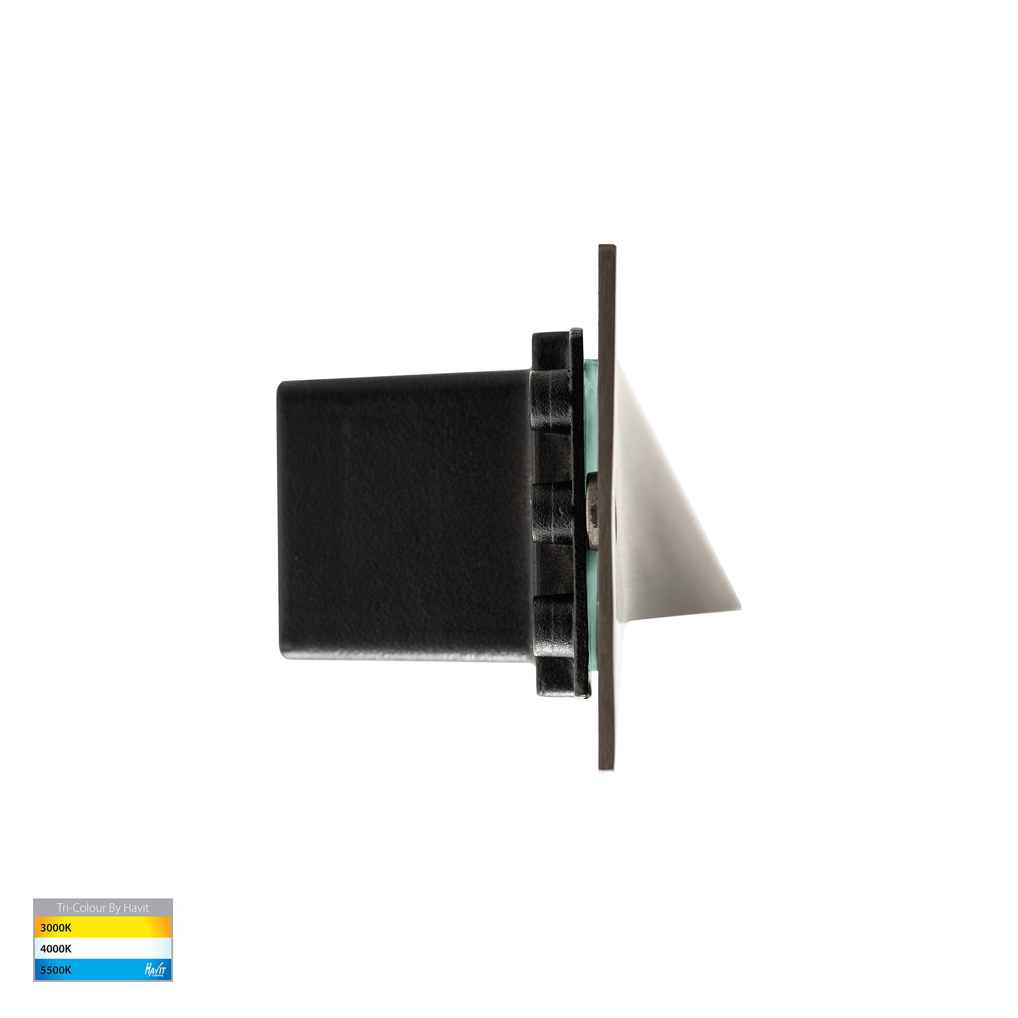 HV3012T-AB-12V | HV3012T-AB-240V - Corba Antique Brass 6w Recessed Brick Light 