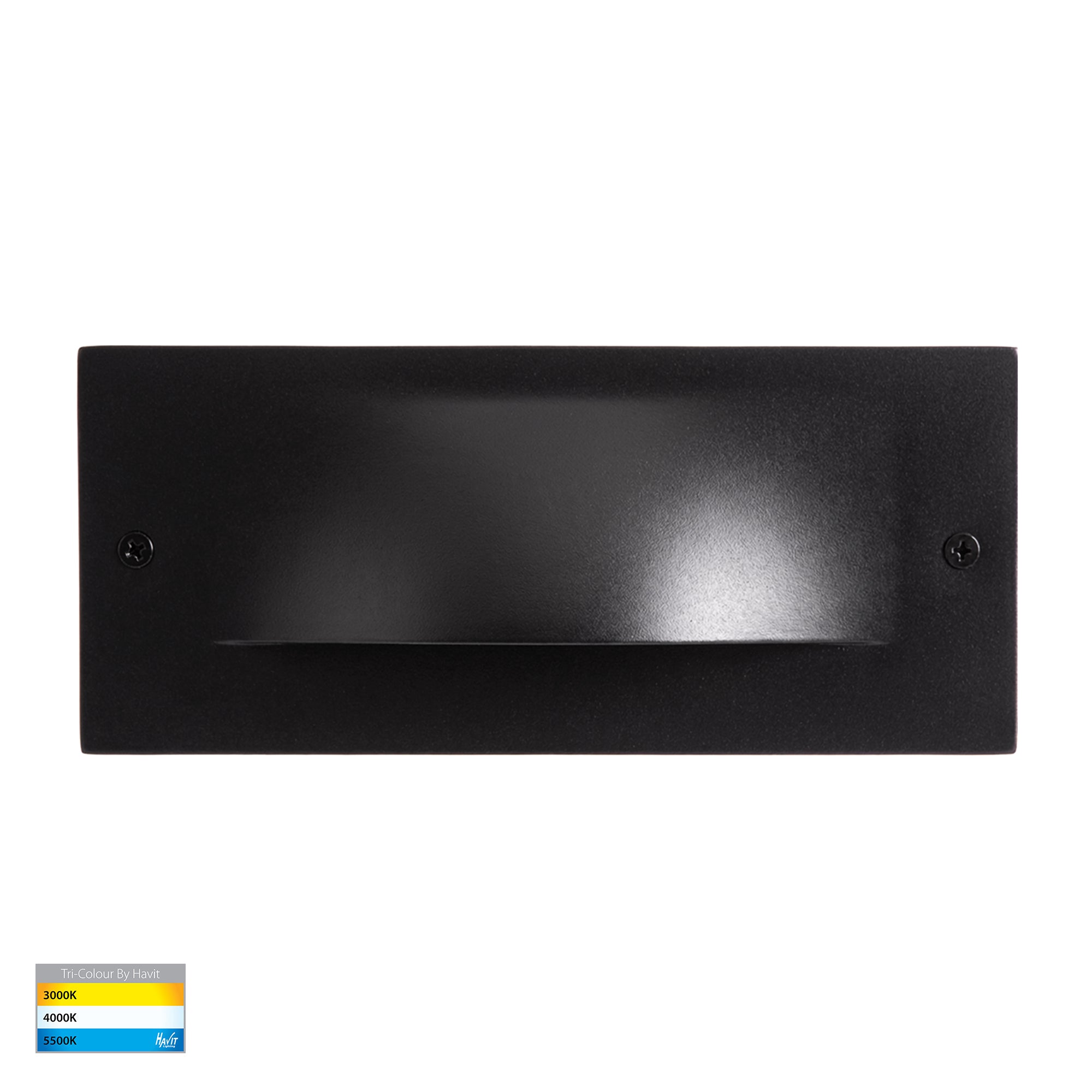 HV3013T-BLK-12V | HV3013T-BLK-240V - Corba Black 10w Recessed Brick Light