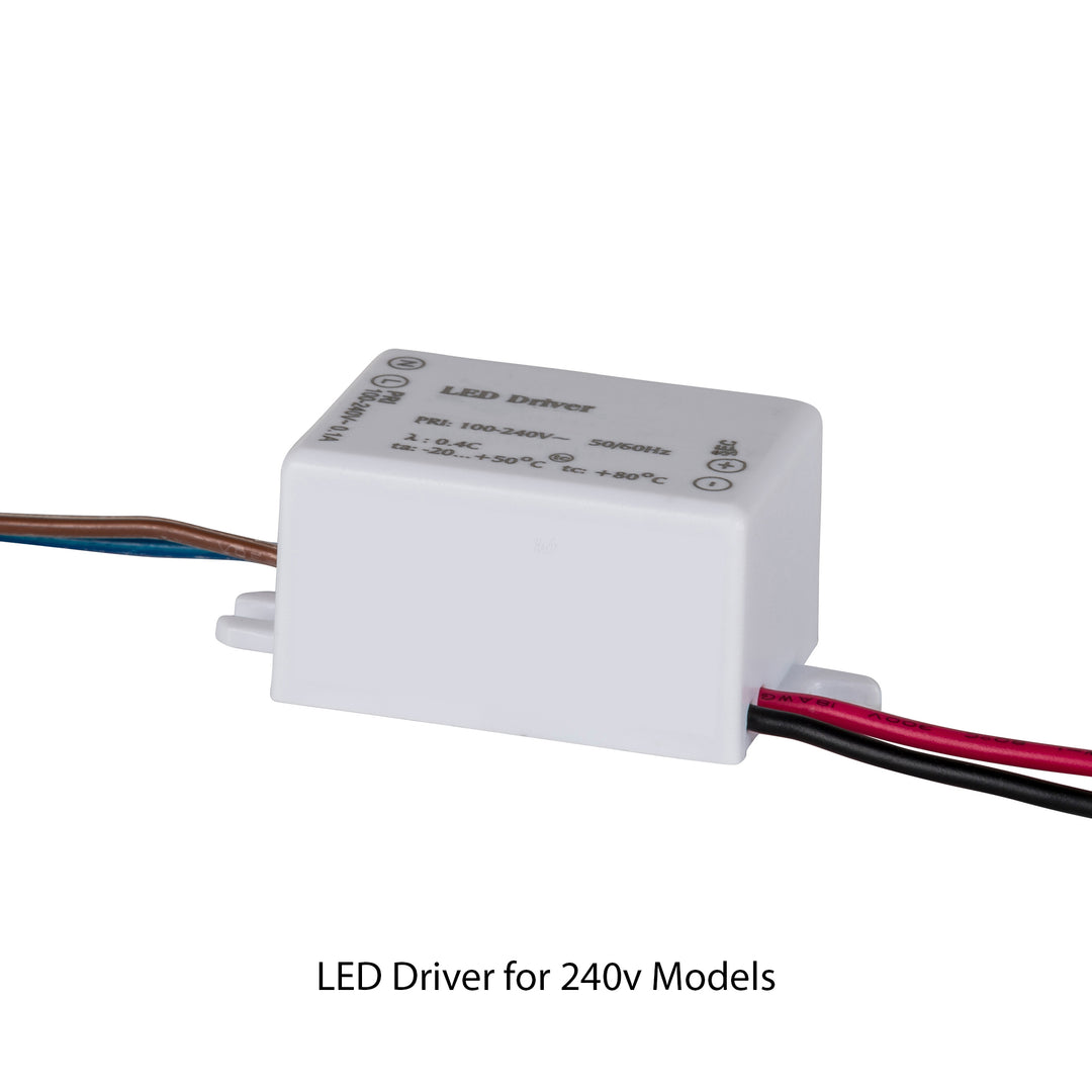 HV3105T-WHT-240V | HV3105T-WHT-12V - Paso White Recessed LED Step Ligh ...