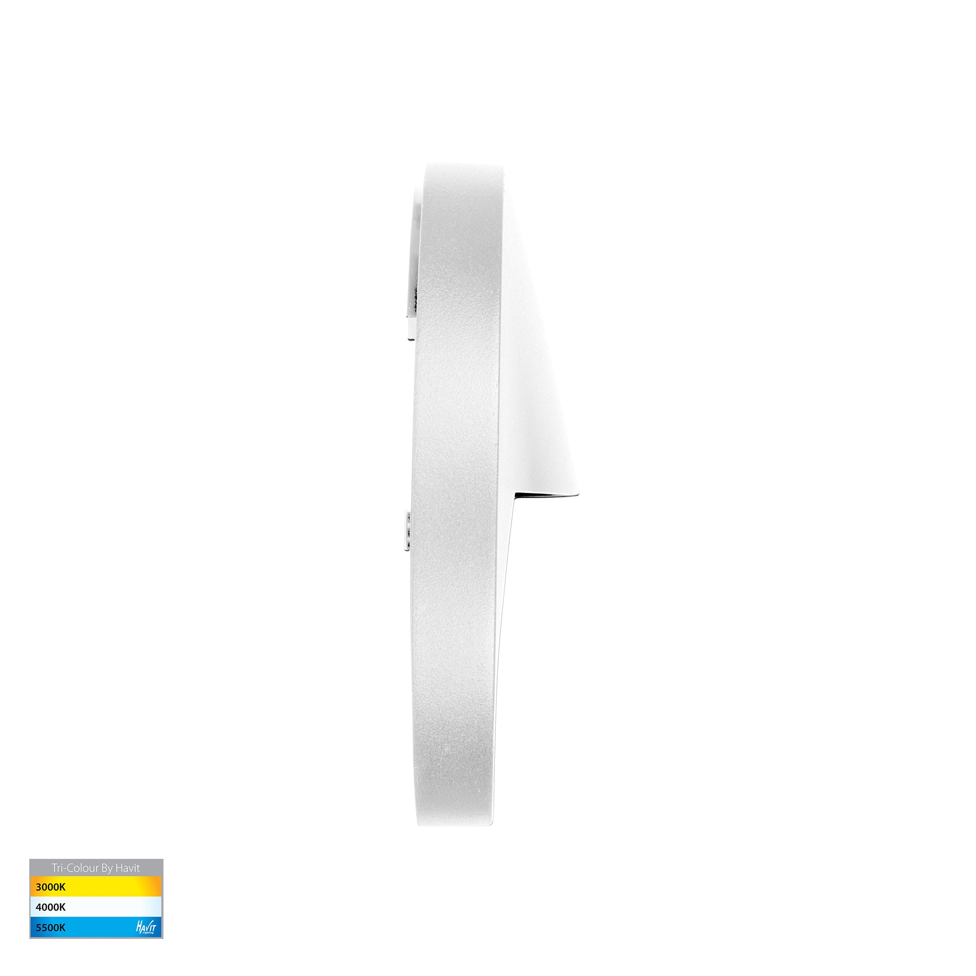 HV3227T-WHT - Lisca Aluminium White Round LED Wall Light