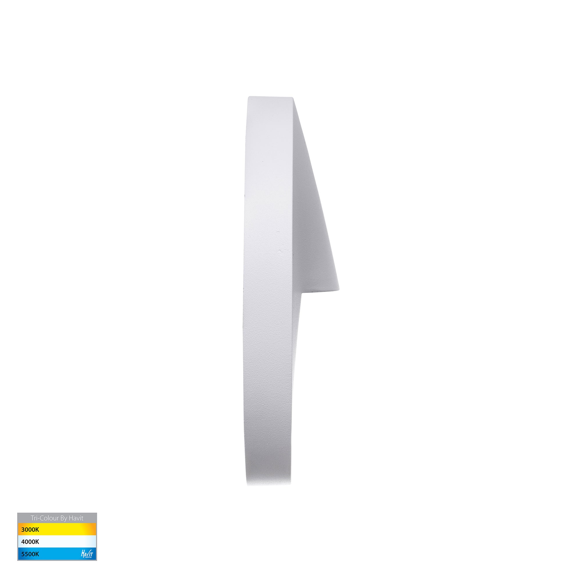 HV3227T-WHT - Lisca Aluminium White Round LED Wall Light