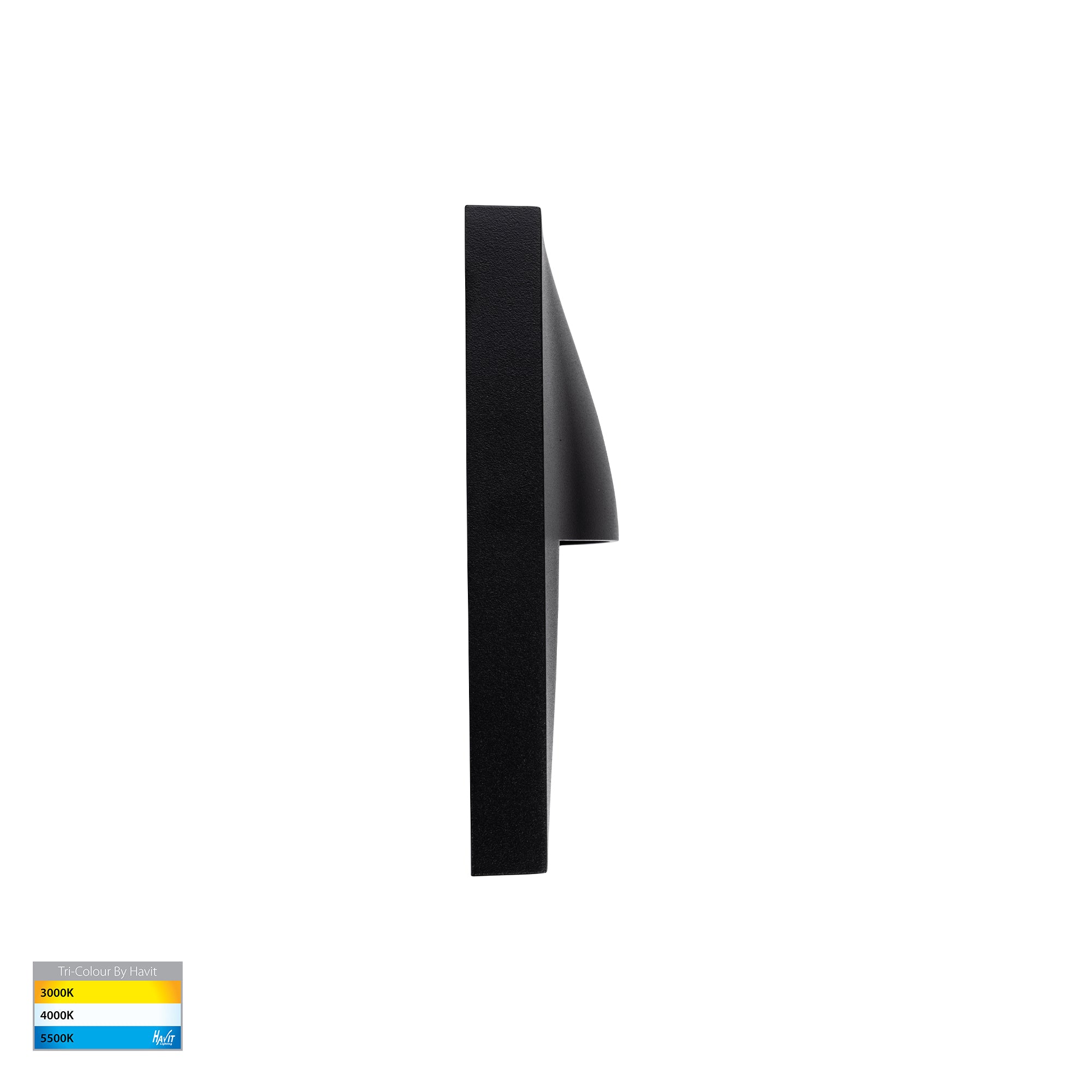 HV3228T-BLK - Lisca Aluminium Black Square LED Wall Light