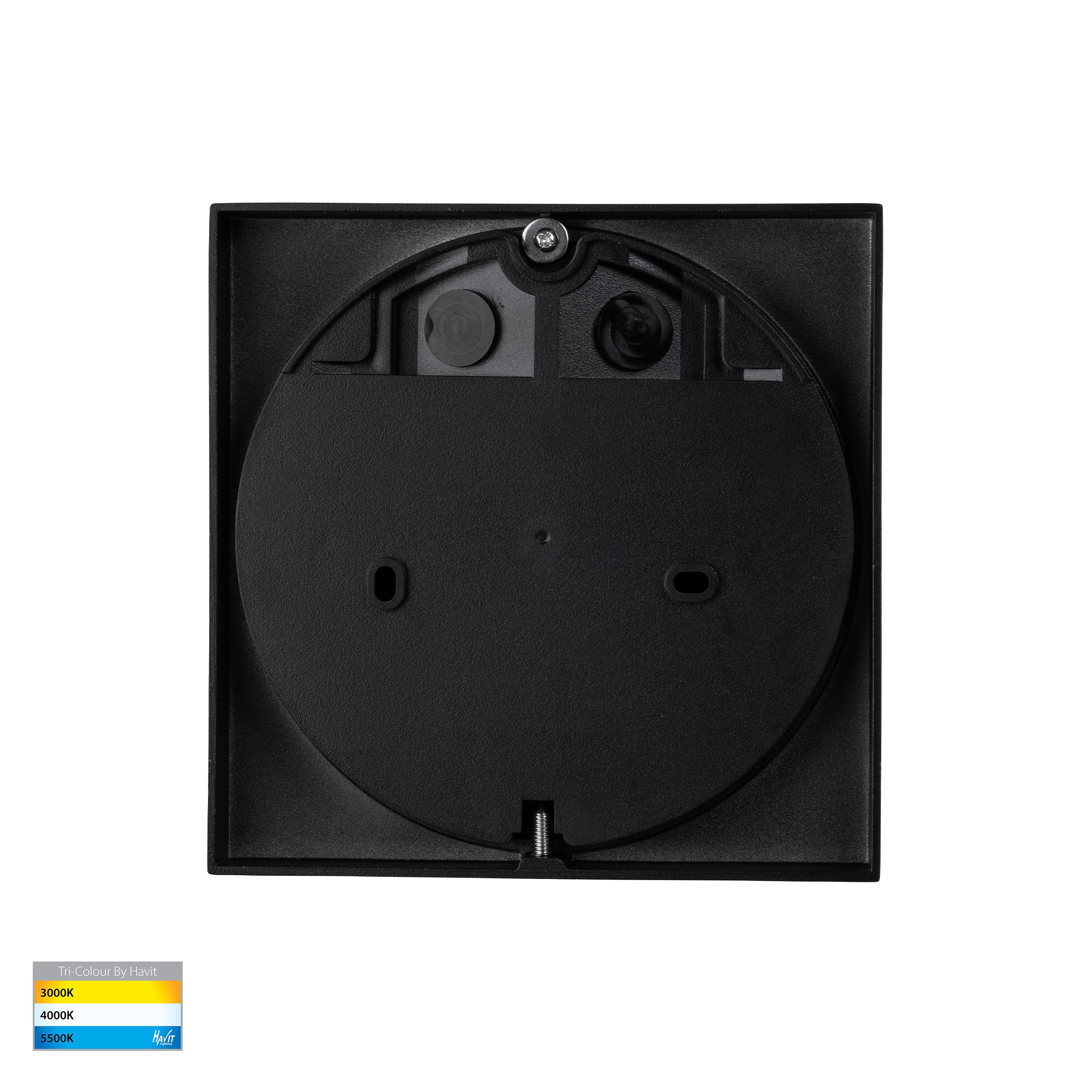 HV3228T-BLK - Lisca Aluminium Black Square LED Wall Light