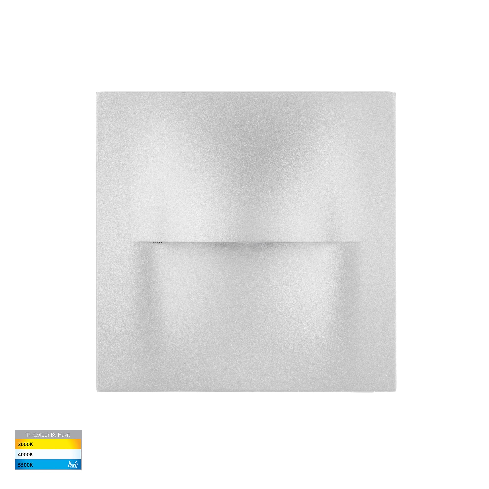 HV3228T-WHT - Lisca Aluminium White Square LED Wall Light