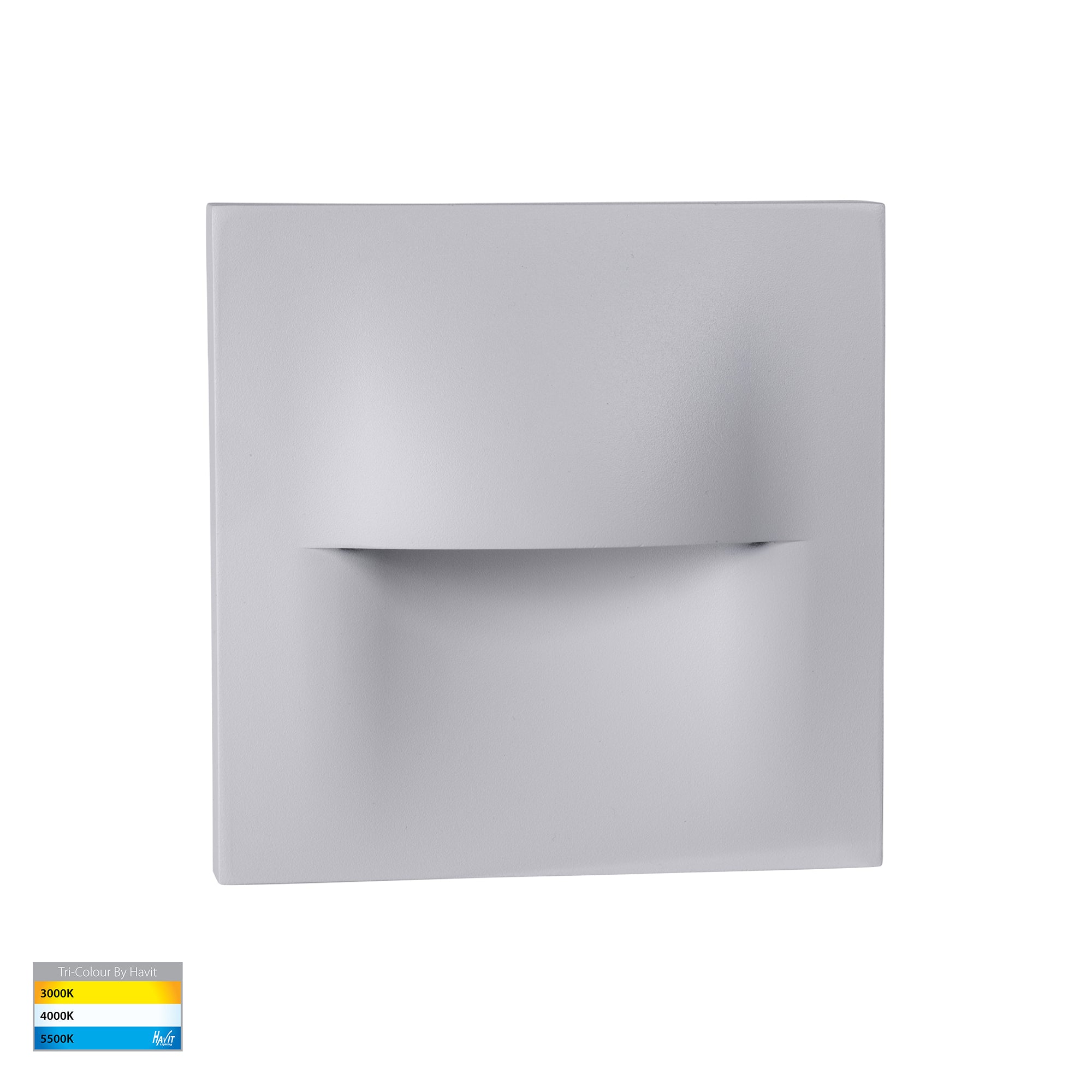 HV3228T-WHT - Lisca Aluminium White Square LED Wall Light