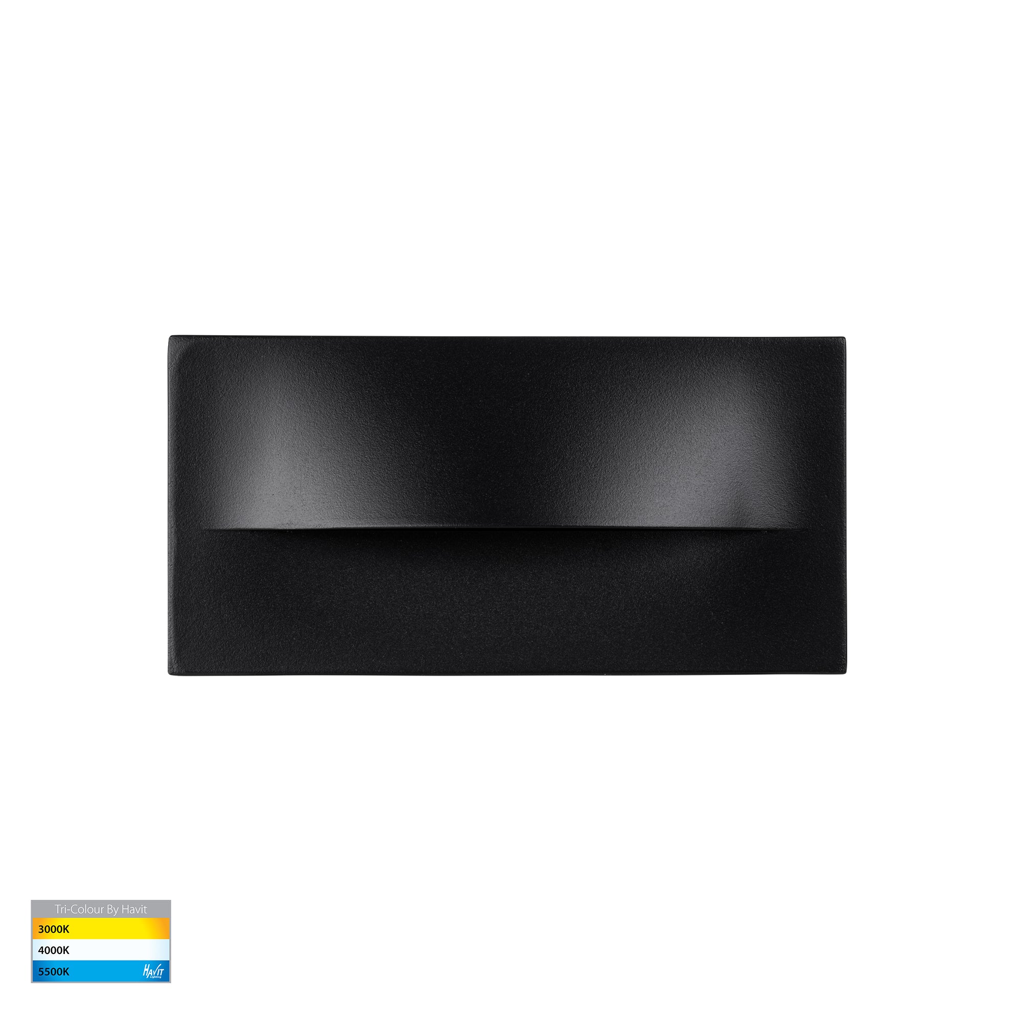 HV3229T-BLK - Lisca Aluminium Black Rectangular LED Wall Light