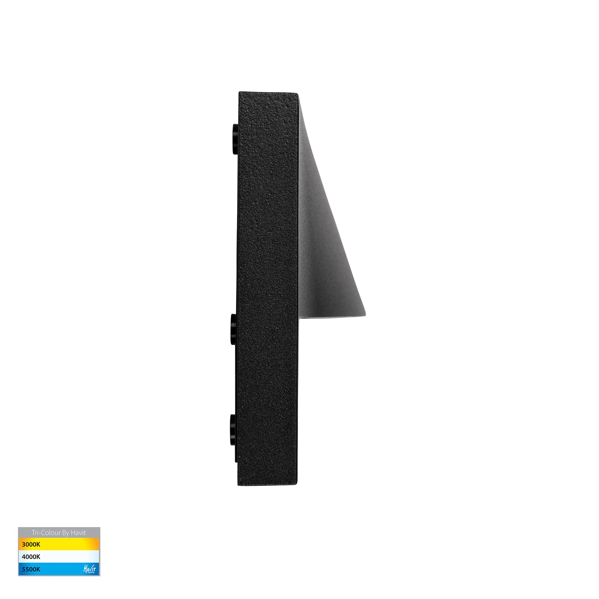 HV3229T-BLK - Lisca Aluminium Black Rectangular LED Wall Light