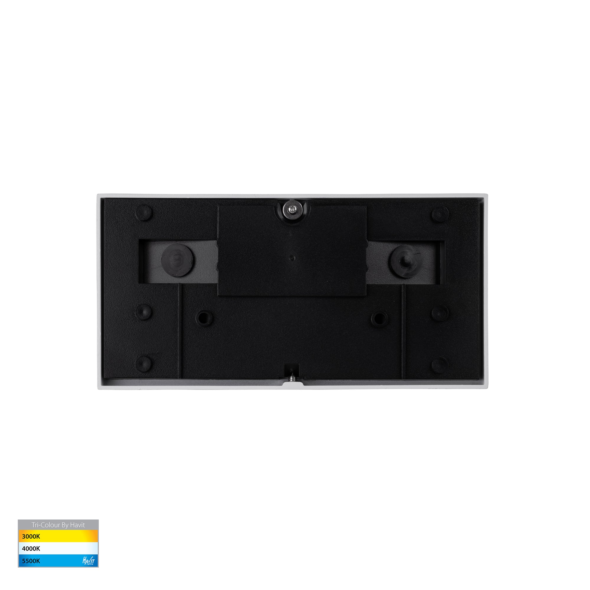 HV3229T-BLK - Lisca Aluminium Black Rectangular LED Wall Light