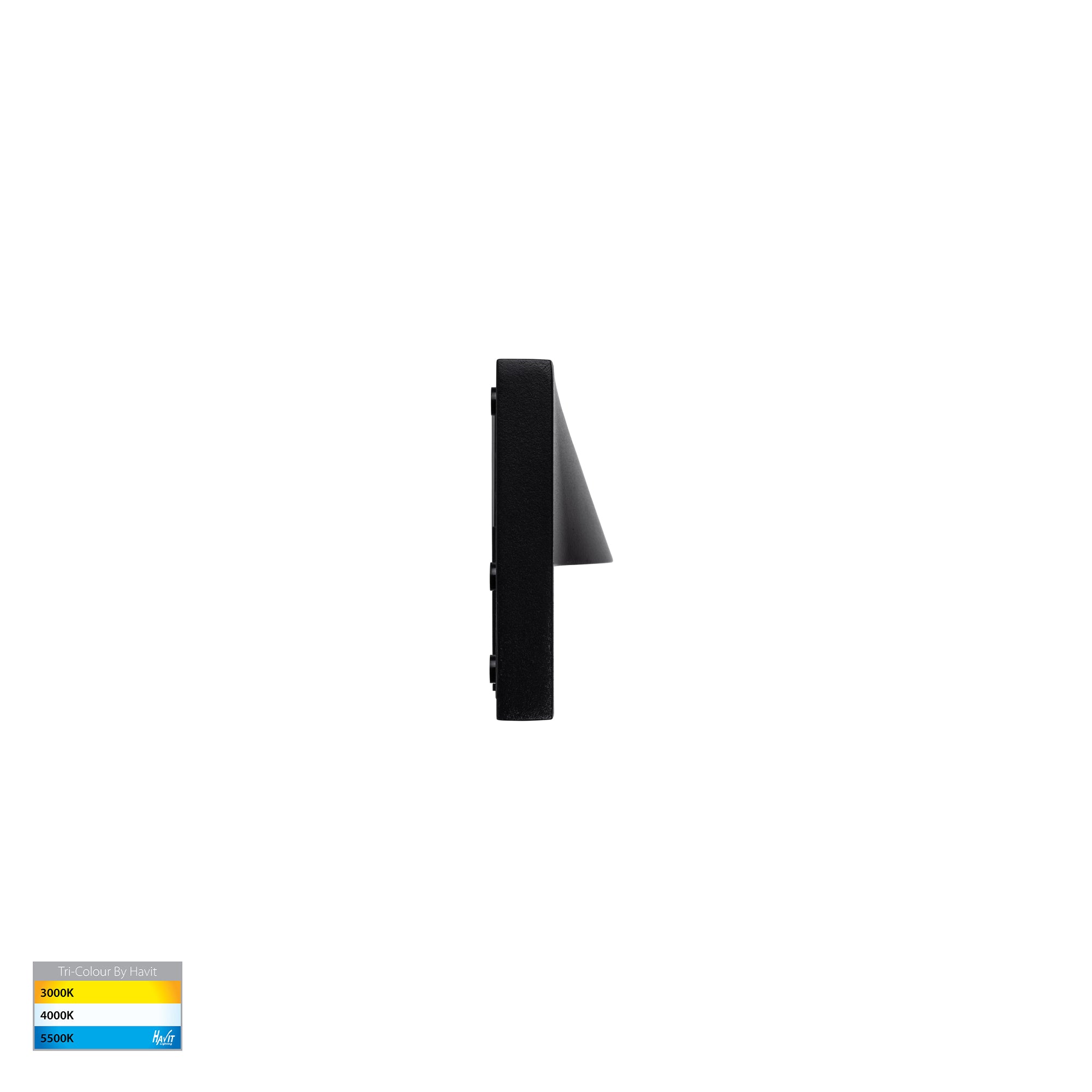 HV3229T-BLK - Lisca Aluminium Black Rectangular LED Wall Light