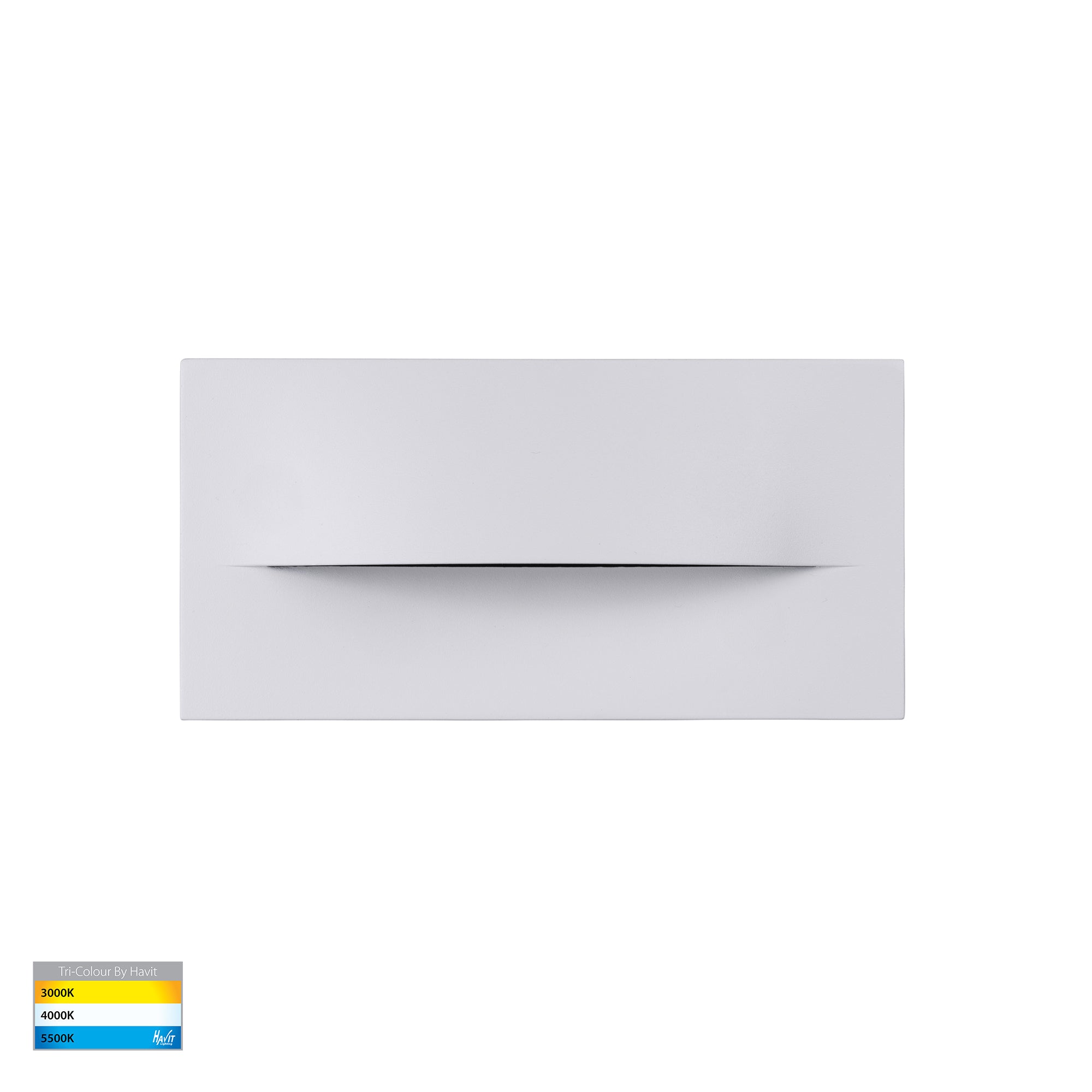HV3229T-WHT - Lisca Aluminium White Rectangular LED Wall Light