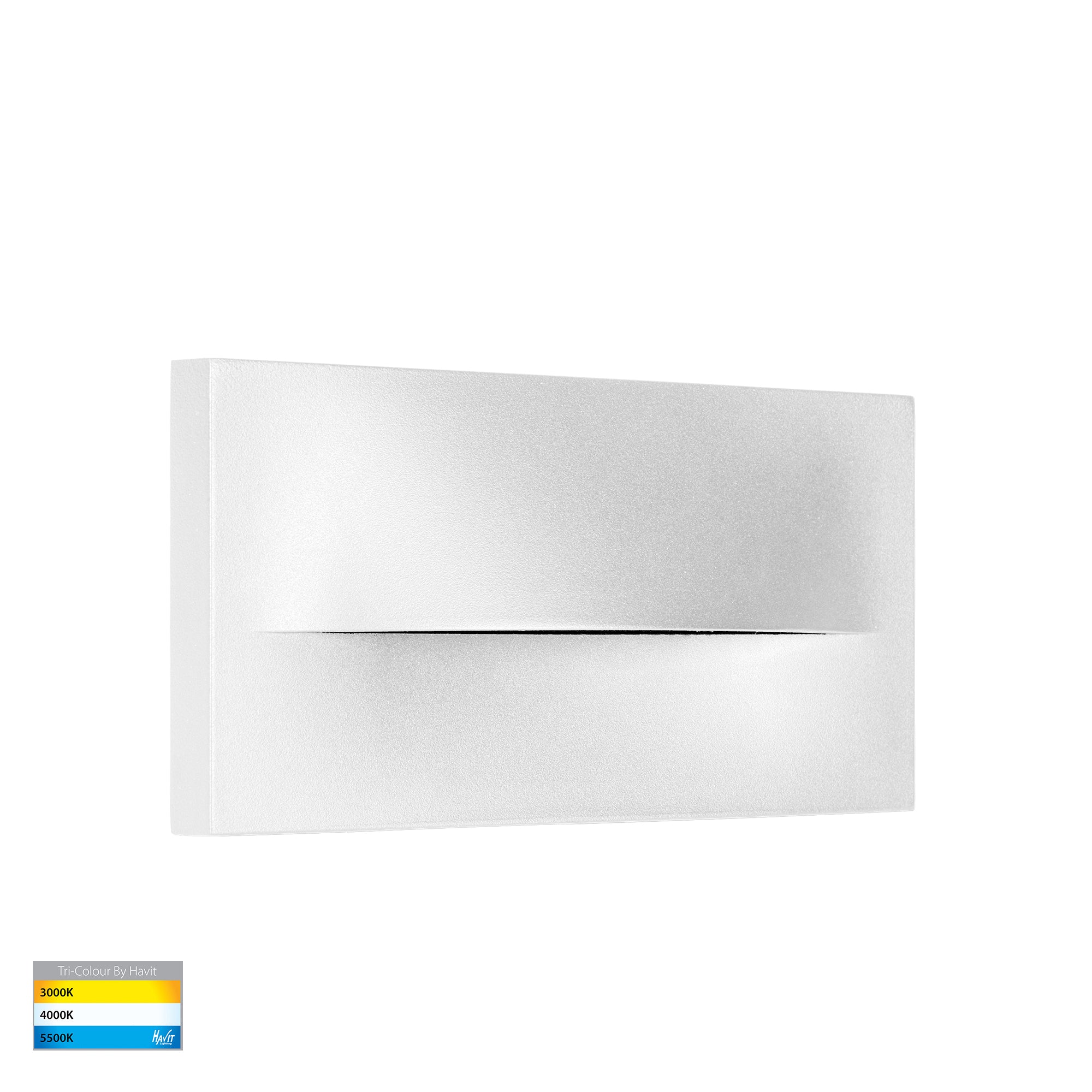 HV3229T-WHT - Lisca Aluminium White Rectangular LED Wall Light