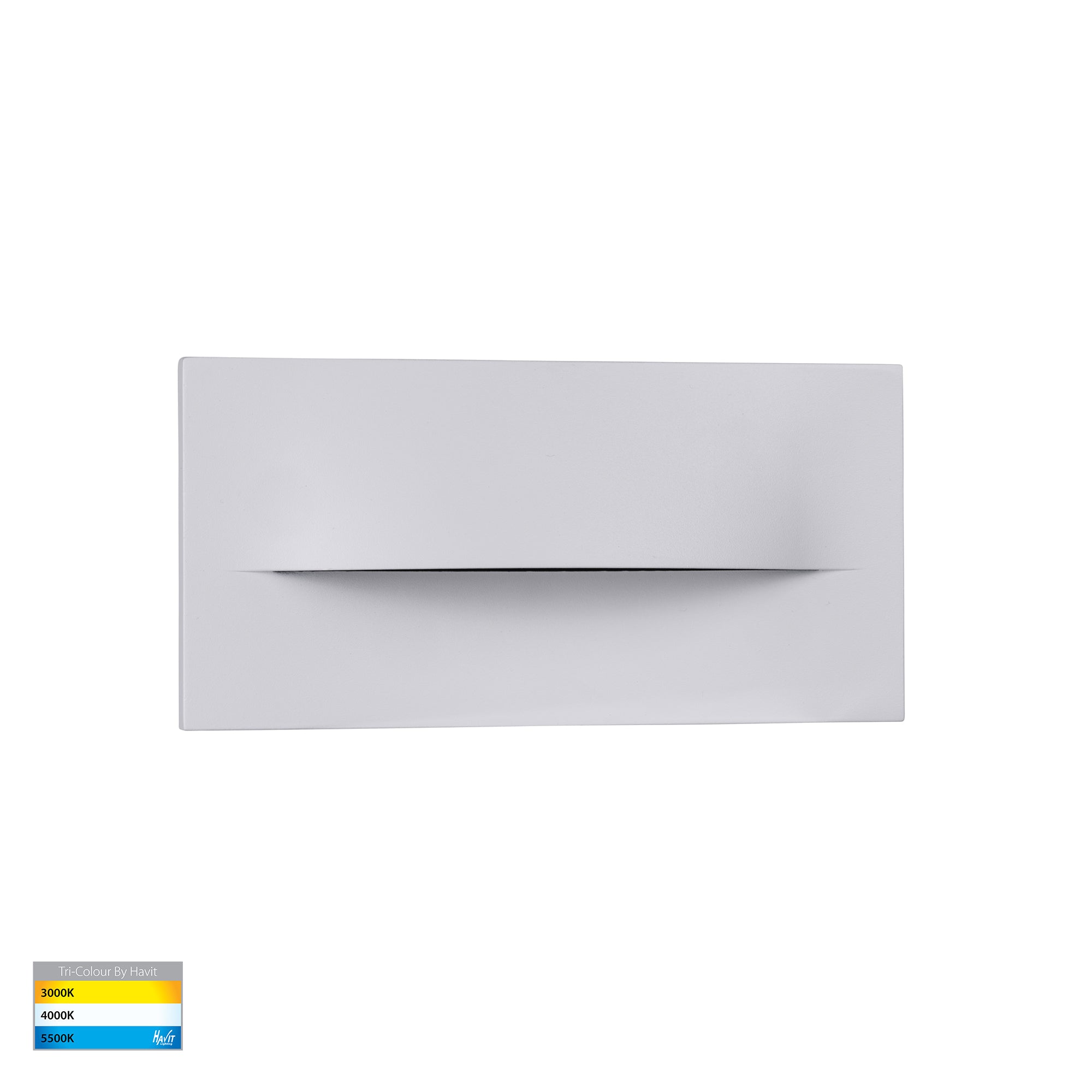 HV3229T-WHT - Lisca Aluminium White Rectangular LED Wall Light