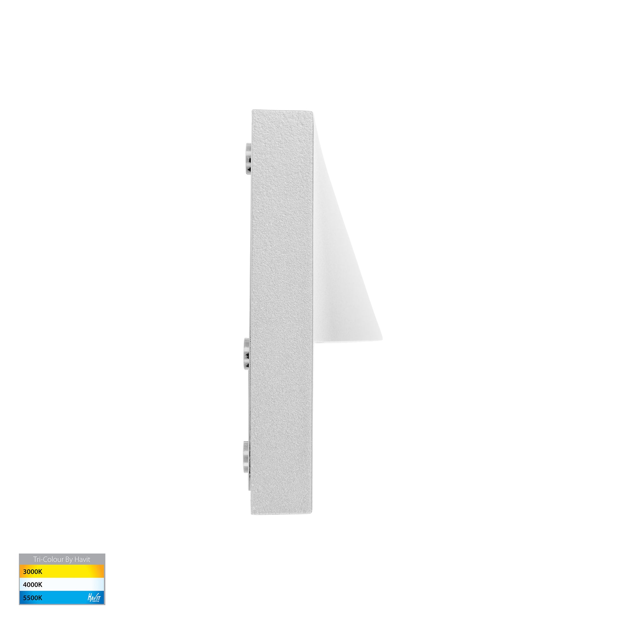 HV3229T-WHT - Lisca Aluminium White Rectangular LED Wall Light