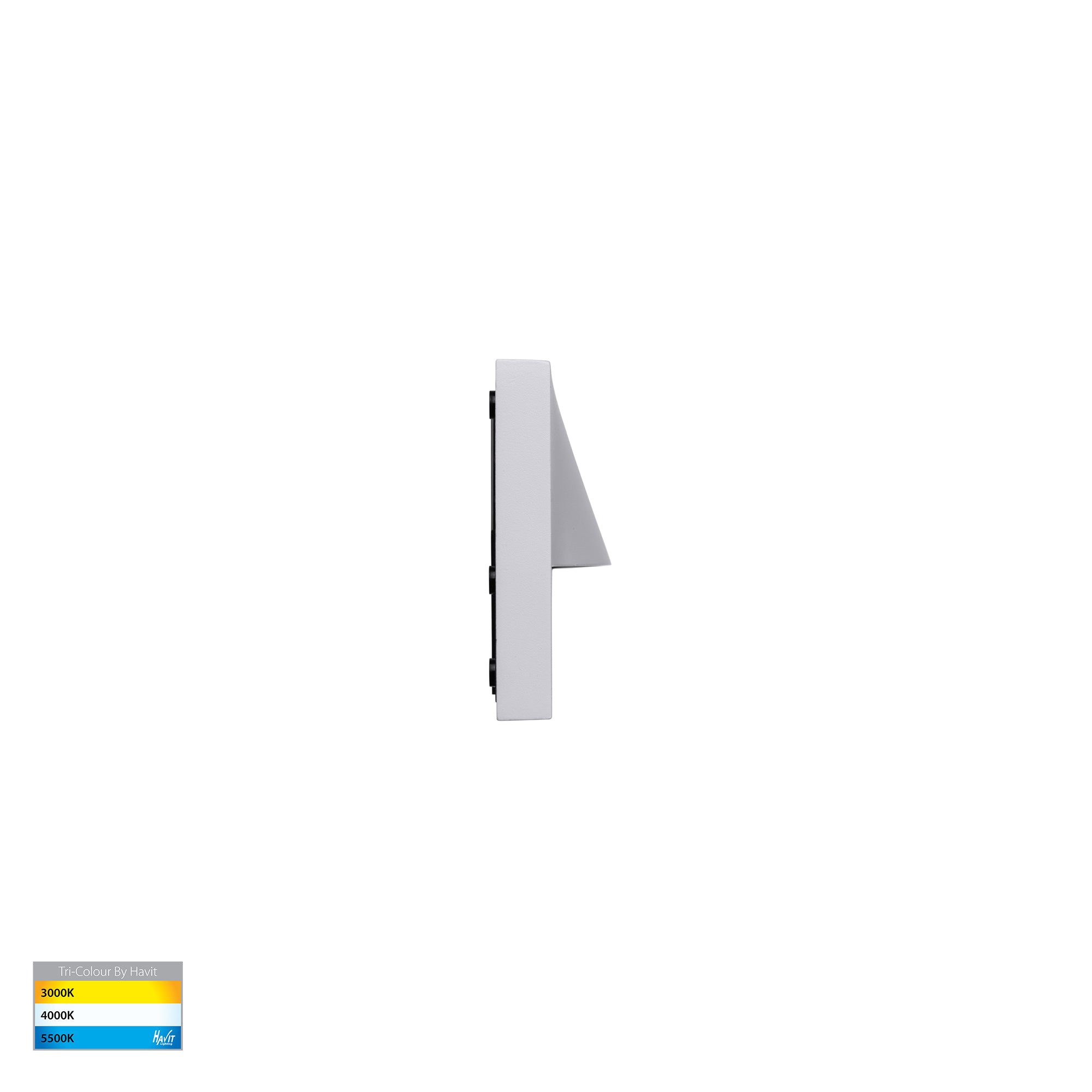 HV3229T-WHT - Lisca Aluminium White Rectangular LED Wall Light