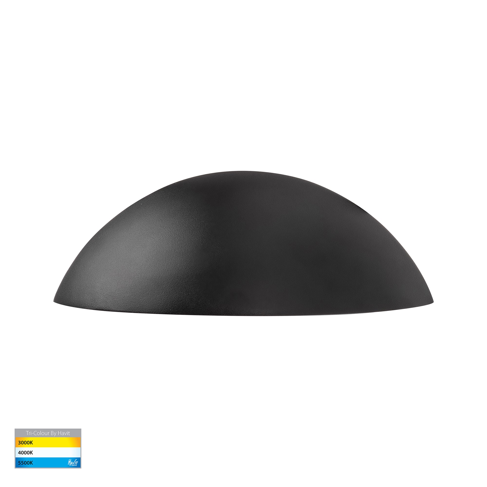 HV3253T-BLK-12V - Curva Black LED Step Light