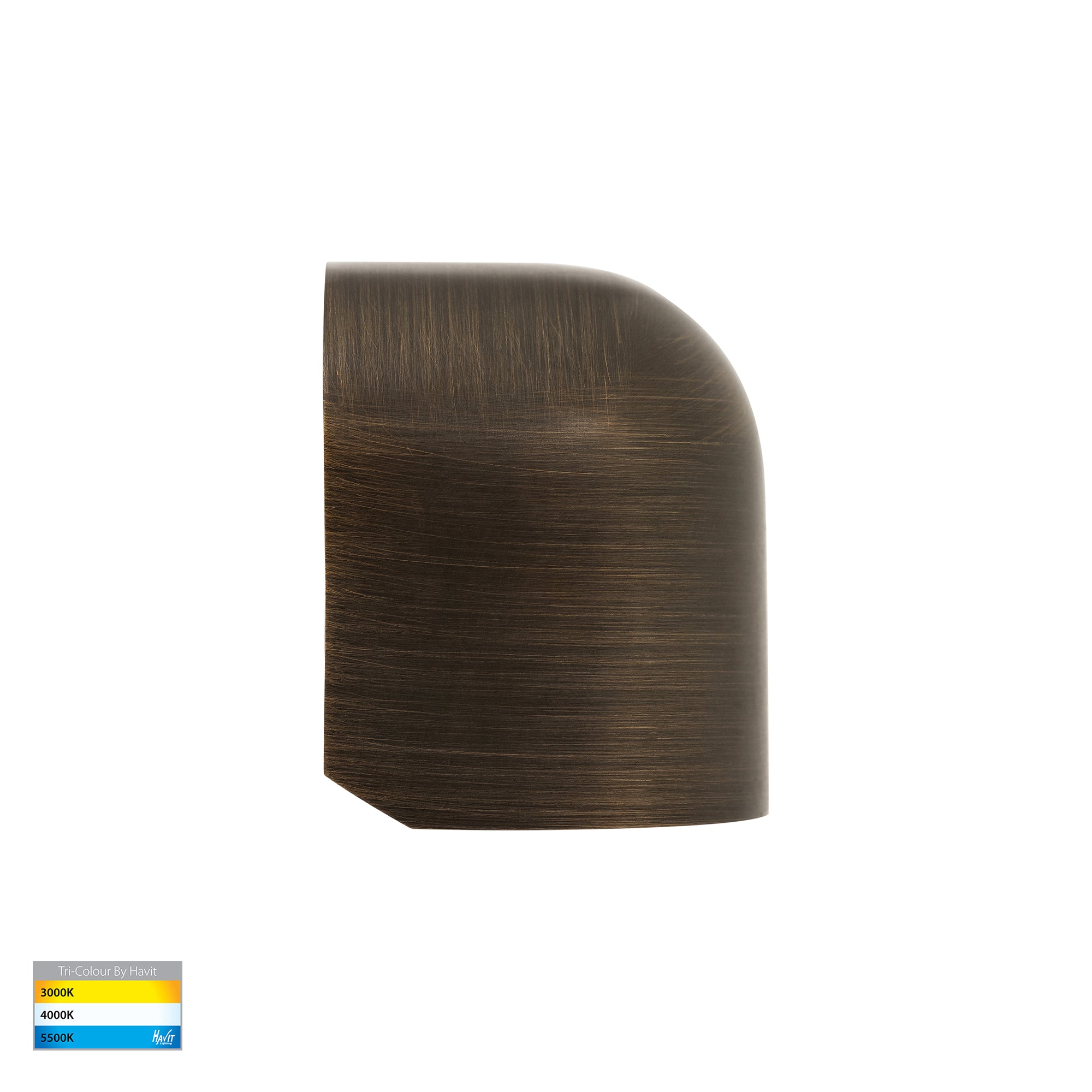 HV3284T-AB-12V - Patra Antique Brass Surface Mounted LED Wall Light