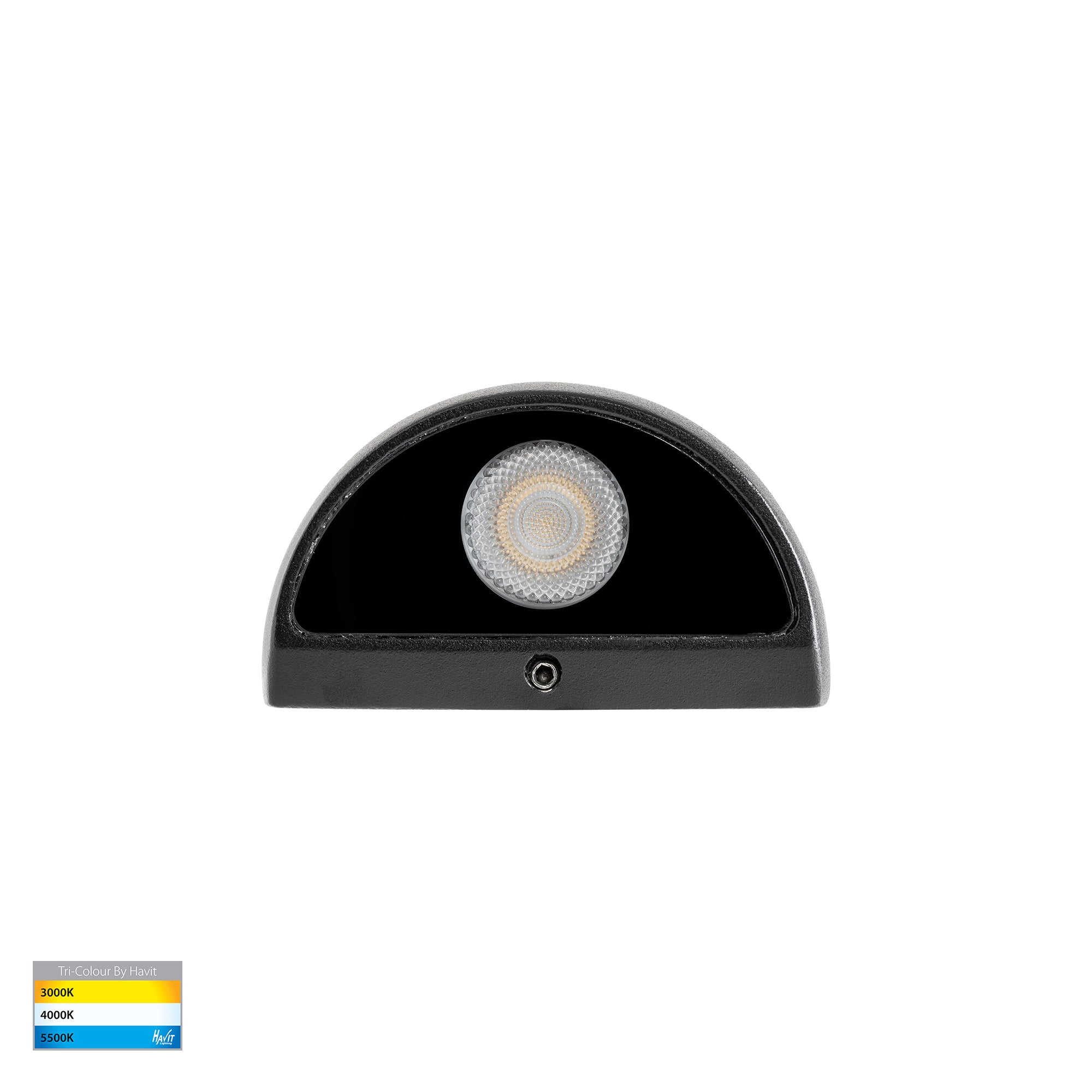 HV3286T-BLK-12V - Serres Black Surface Mounted LED Wall Light