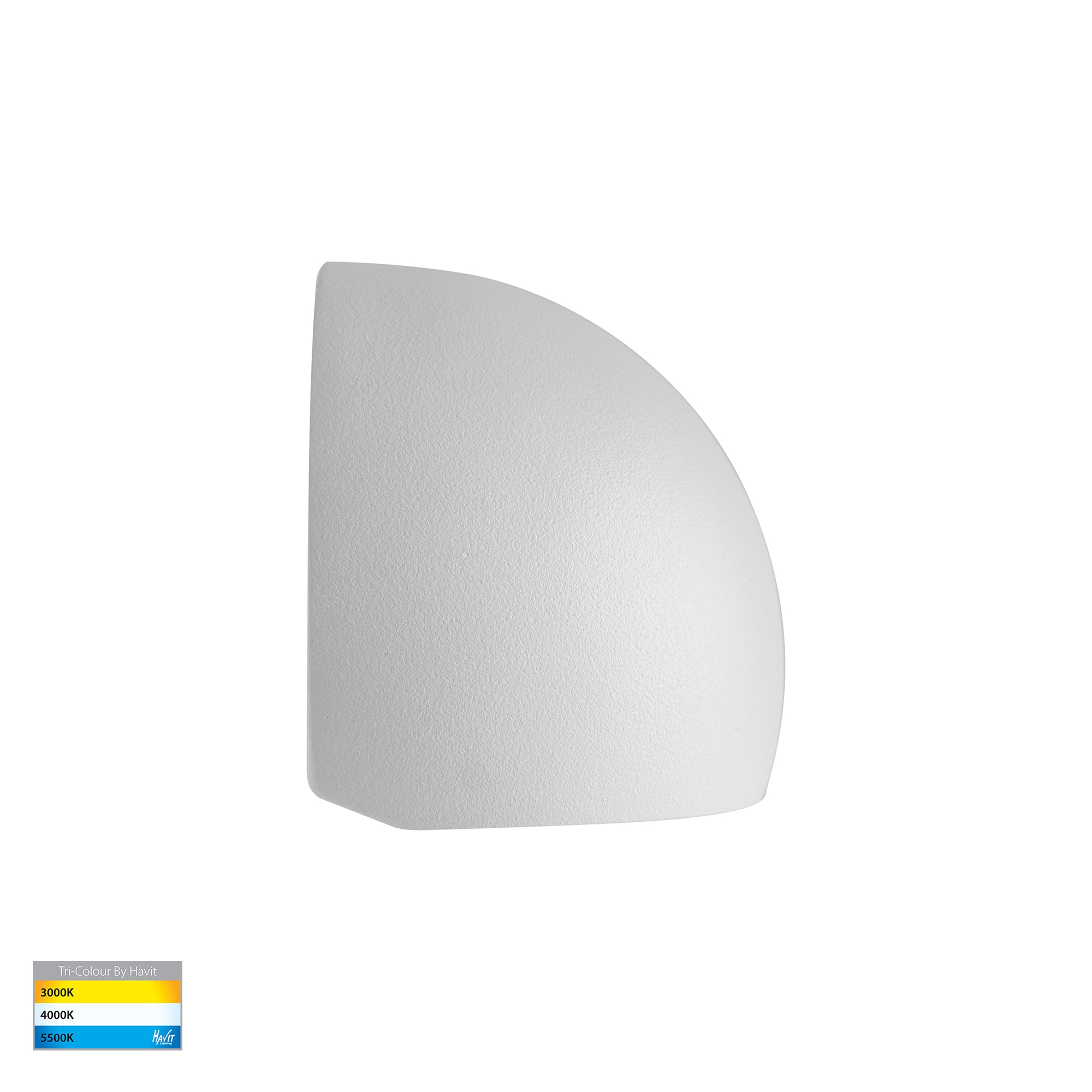 HV3286T-WHT-12V - Serres White Surface Mounted LED Wall Light