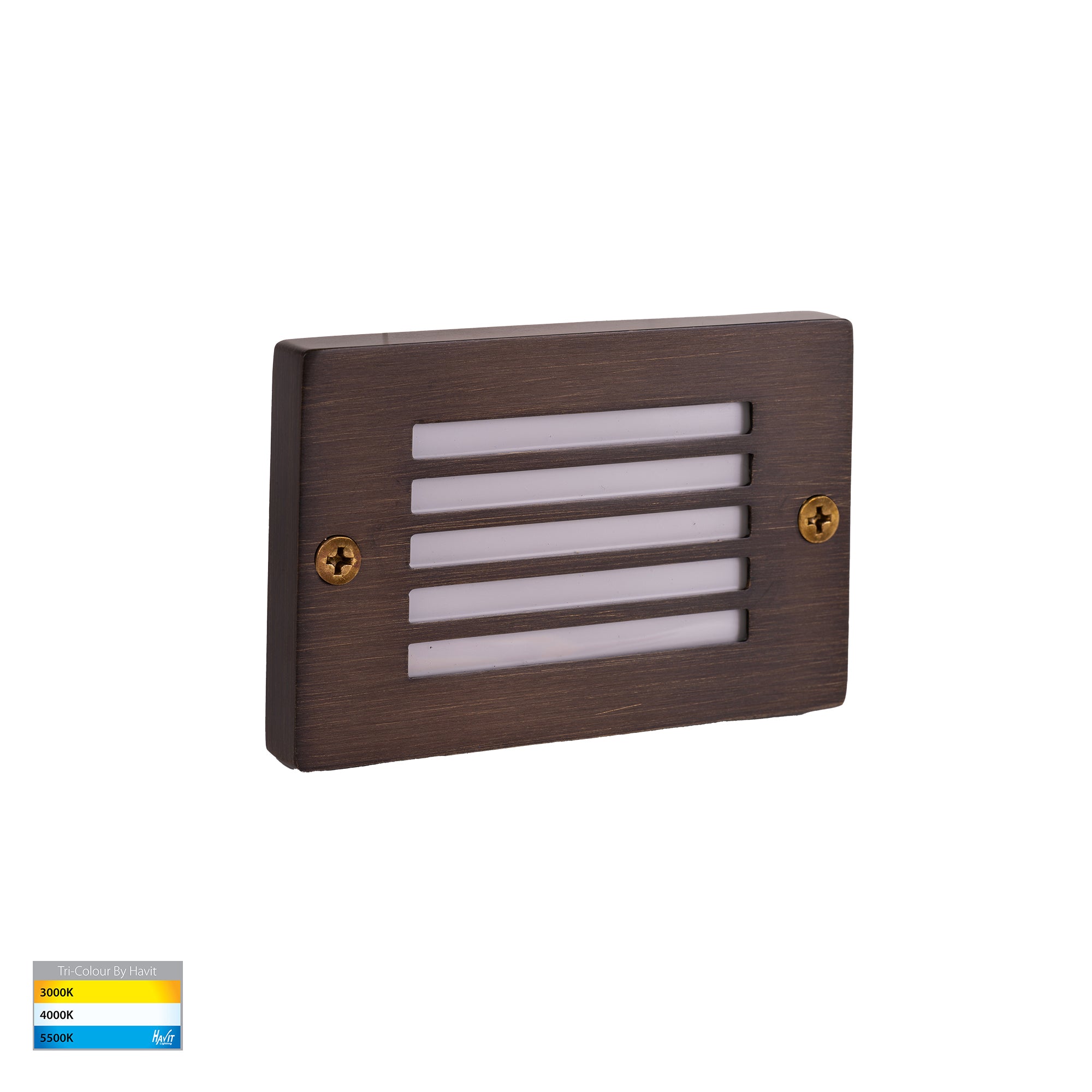 HV3295T-AB-12V - Ardam Antique Brass LED Step Light