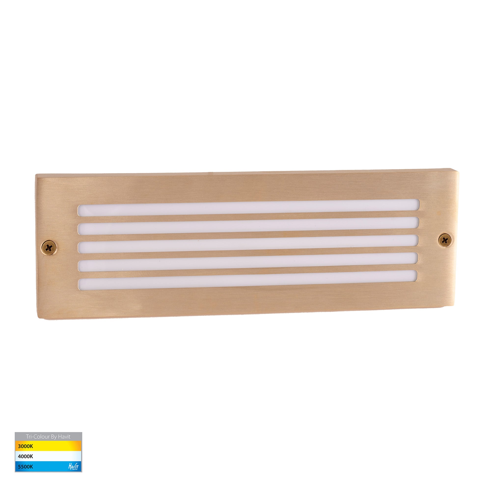 HV3296T-BR-12V - Ardam Solid Brass LED Step Light