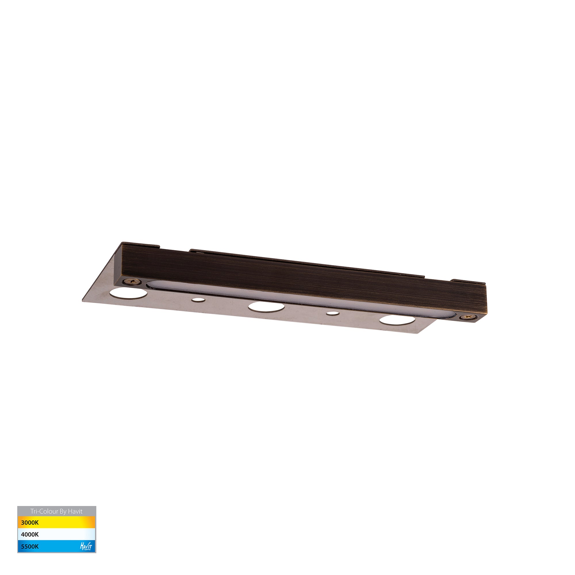 HV3298T-AB-12V - Preston Antique Brass LED Coping Light