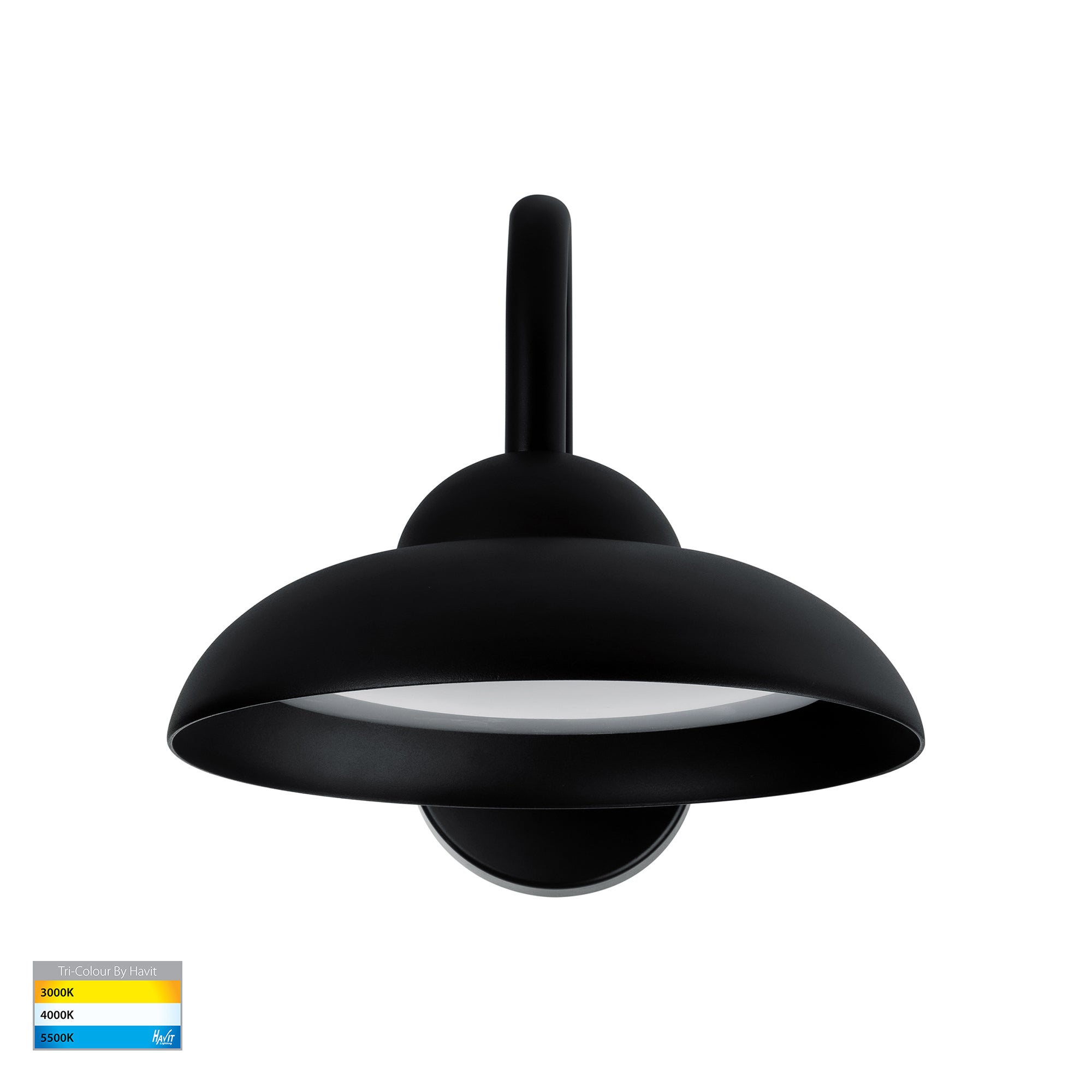HV3518T-BLK - Arkua Aluminium Black Wall Light