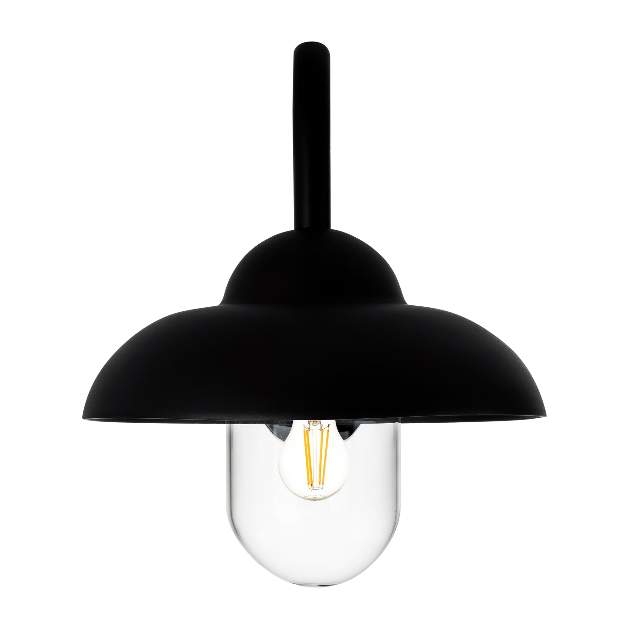 HV3519W-BLK - Loka Aluminium Black Wall Light