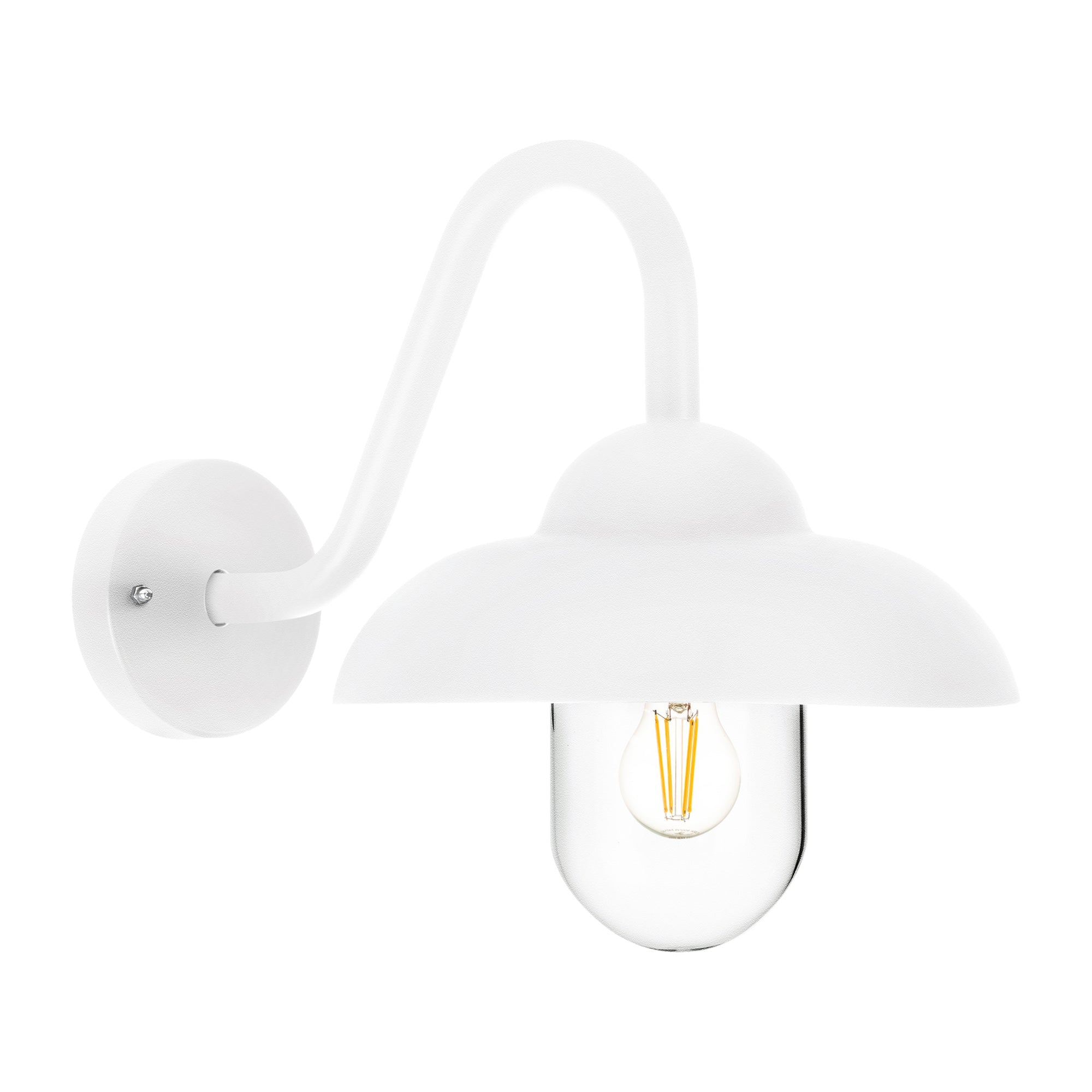 HV3519W-WHT - Loka Aluminium White Wall Light