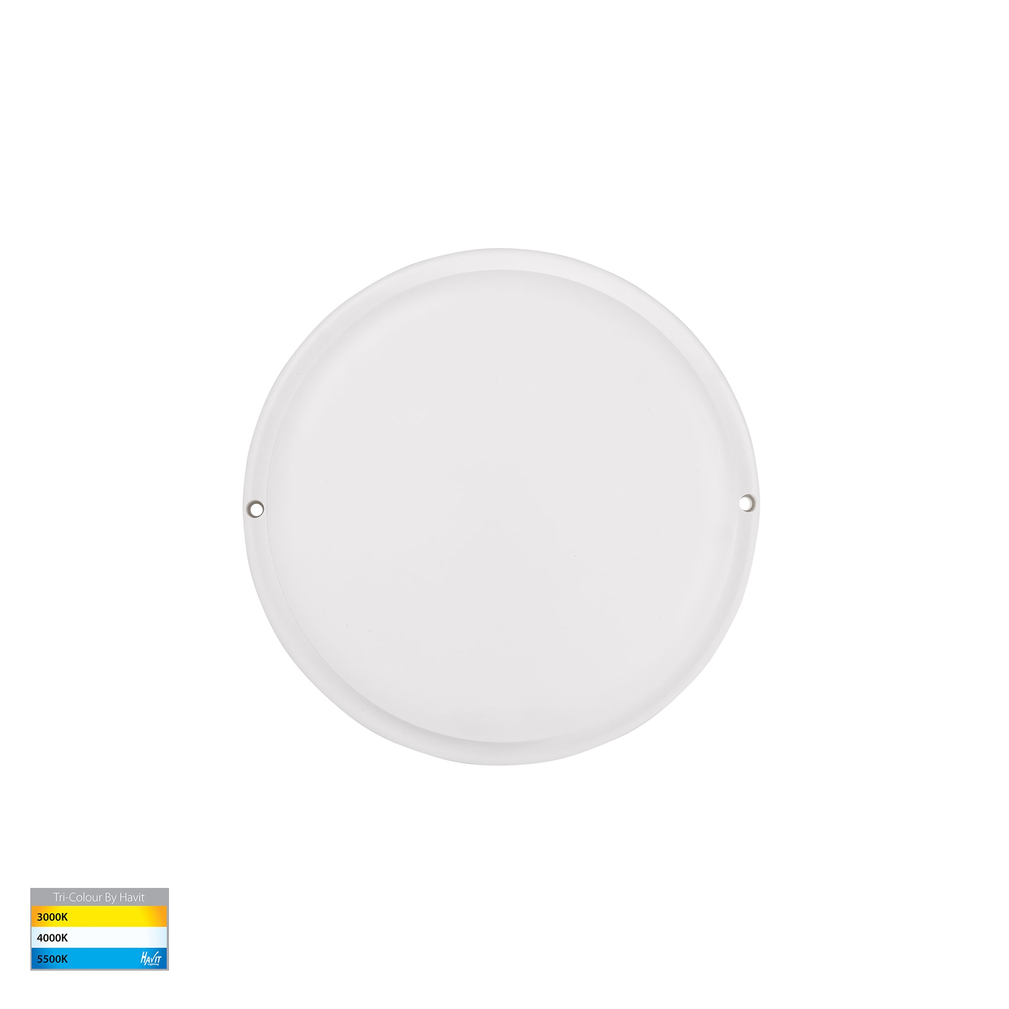 HV3523T-WHT - Muovi Polycarbonate White Wall or Ceiling Light