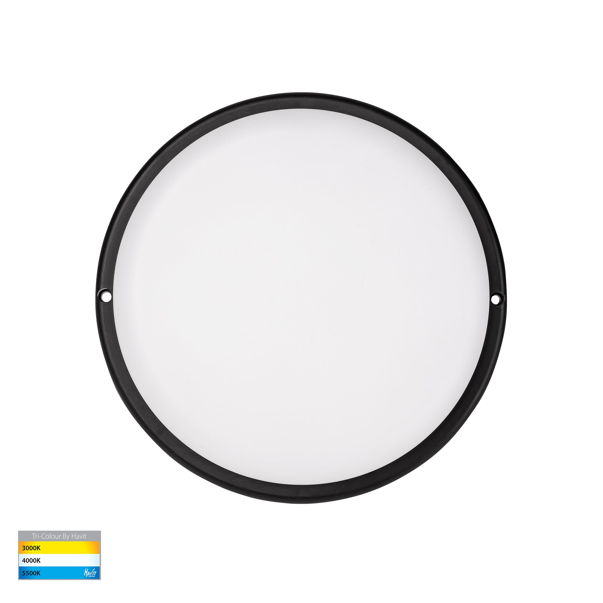 HV3525T-BLK - Muovi Polycarbonate Black Wall or Ceiling Light