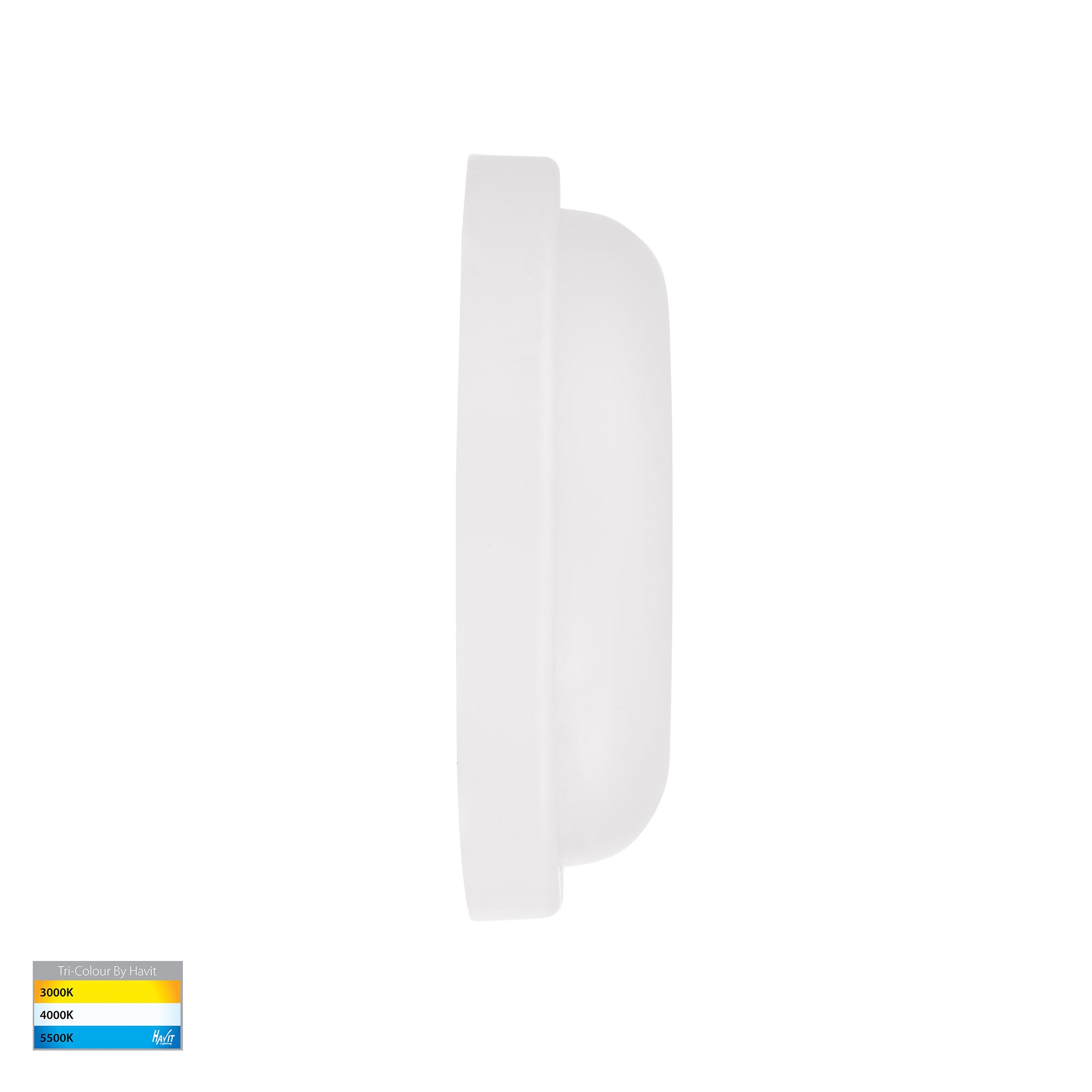 HV3525T-WHT - Muovi Polycarbonate White Wall or Ceiling Light