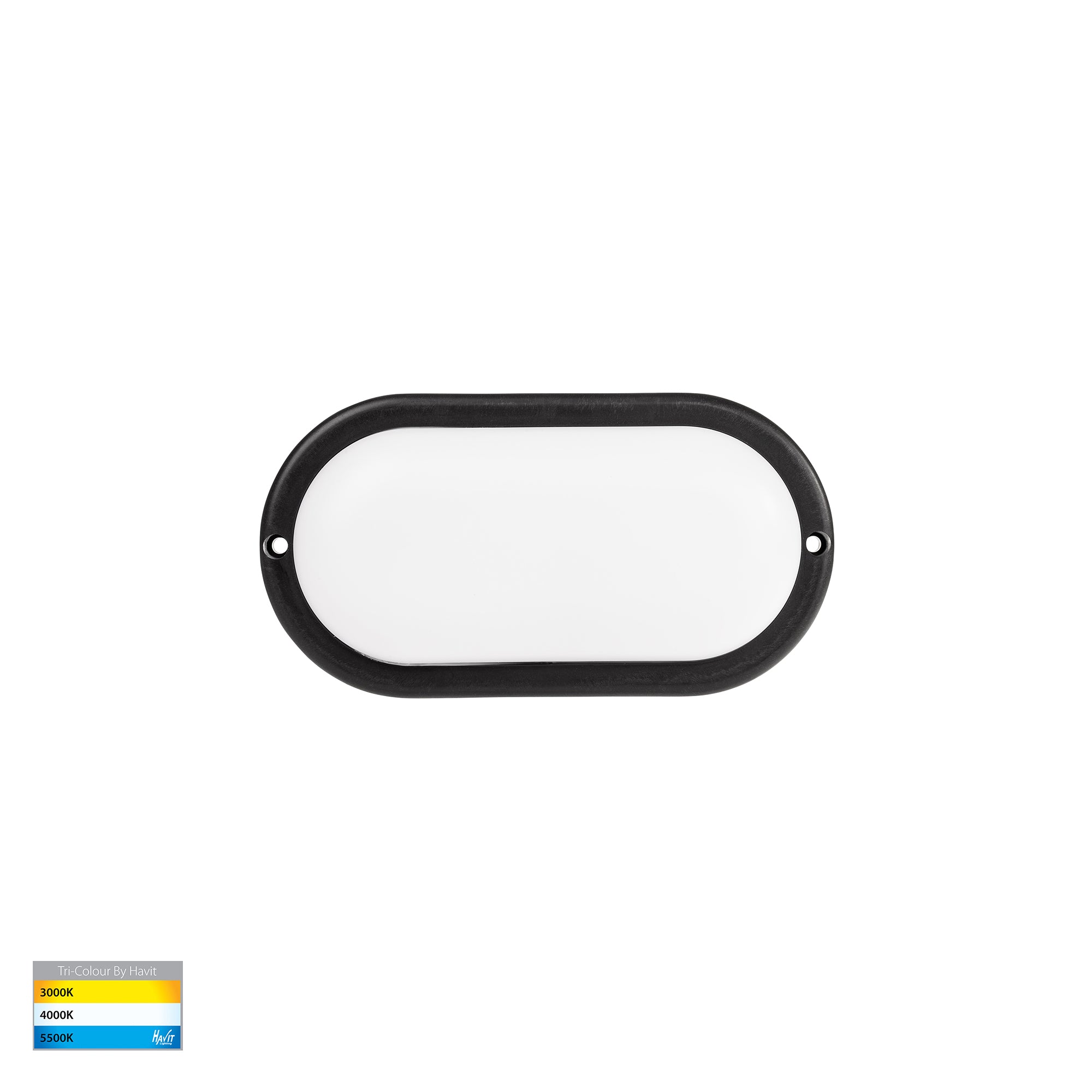 HV3526T-BLK - Muovi Polycarbonate Black Wall Light