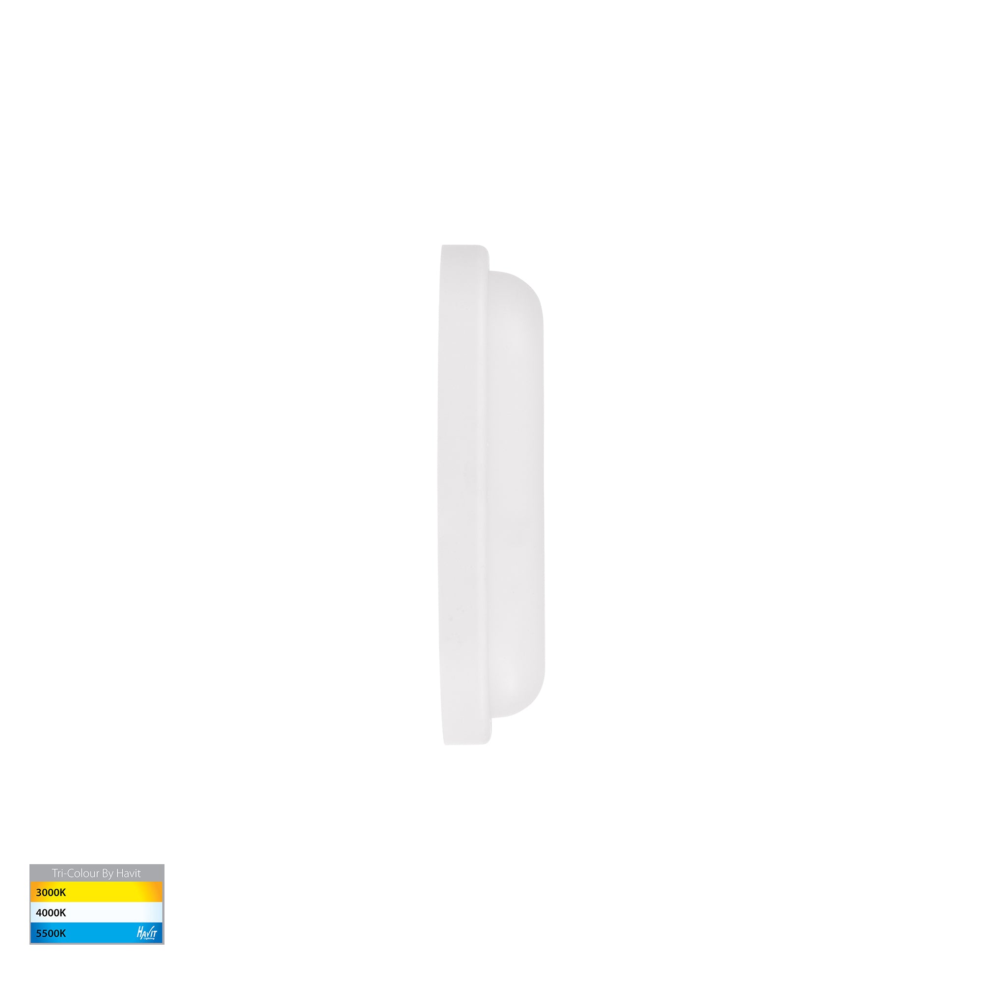 HV3526T-WHT - Muovi Polycarbonate White Wall Light