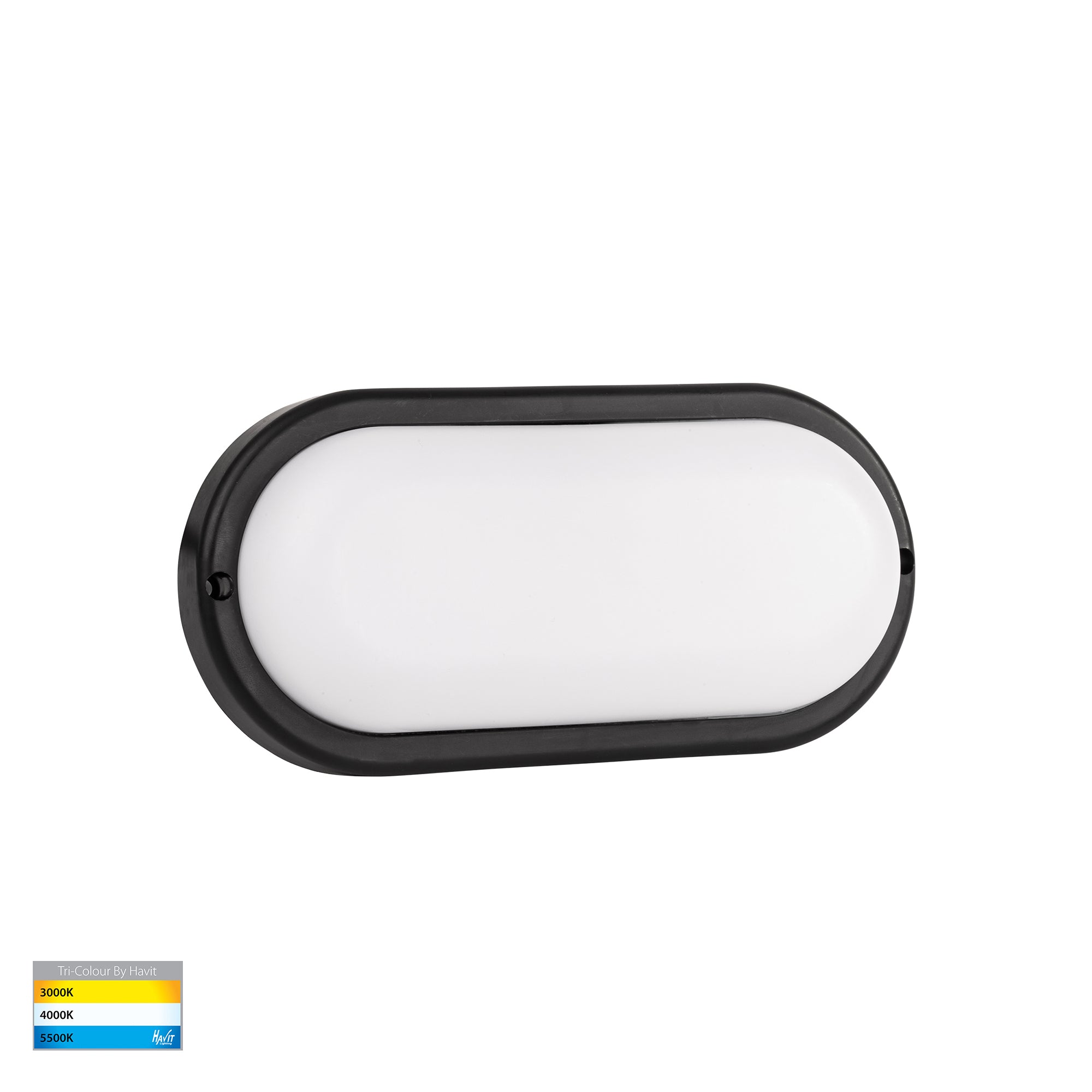 HV3527T-BLK - Muovi Polycarbonate Black Wall Light