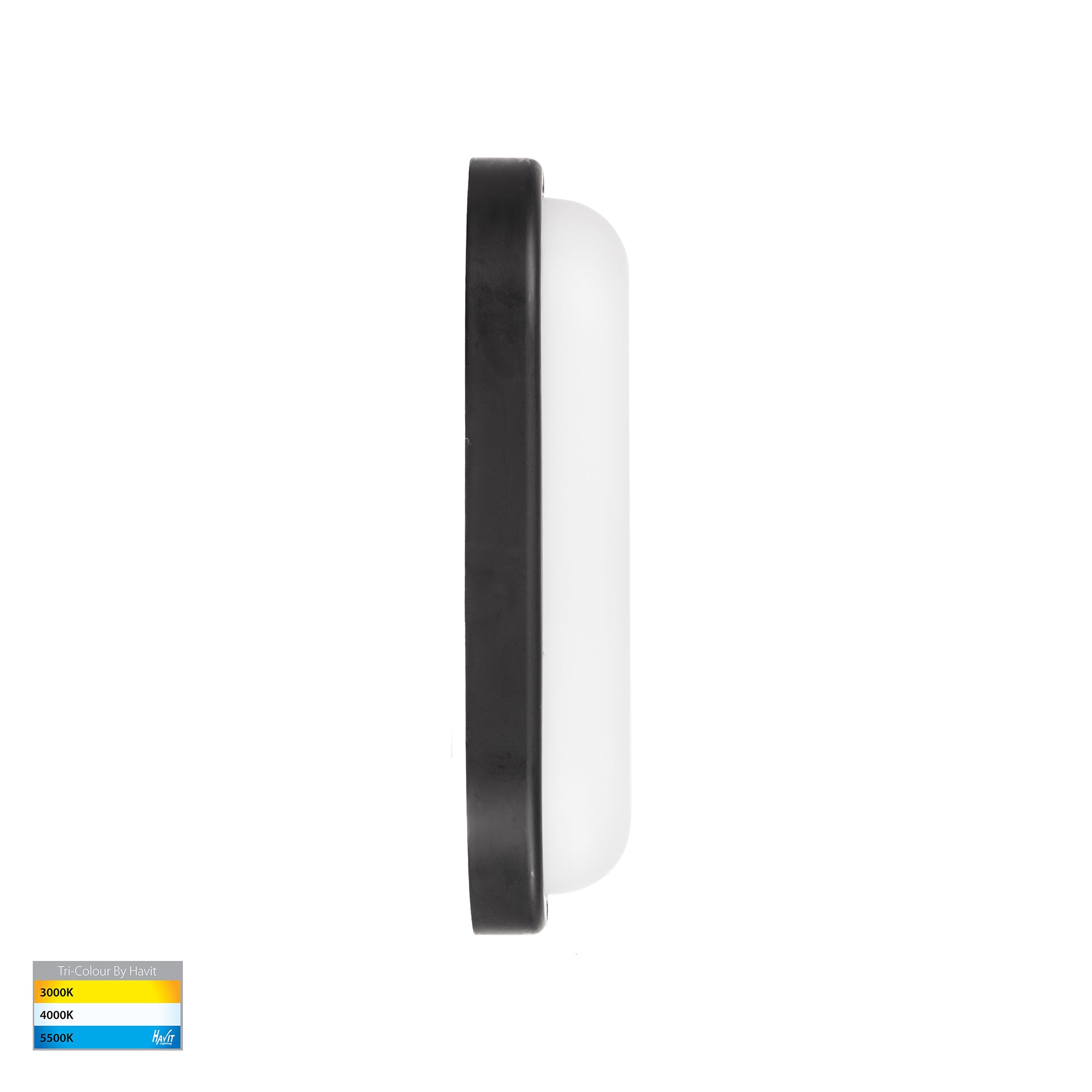 HV3527T-BLK - Muovi Polycarbonate Black Wall Light