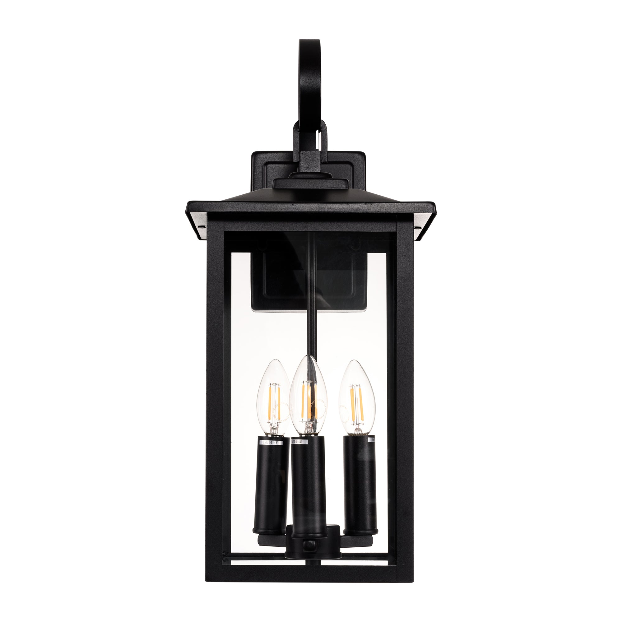HV3535W-M-BLK - Madix Galvanised Iron Black Wall Light