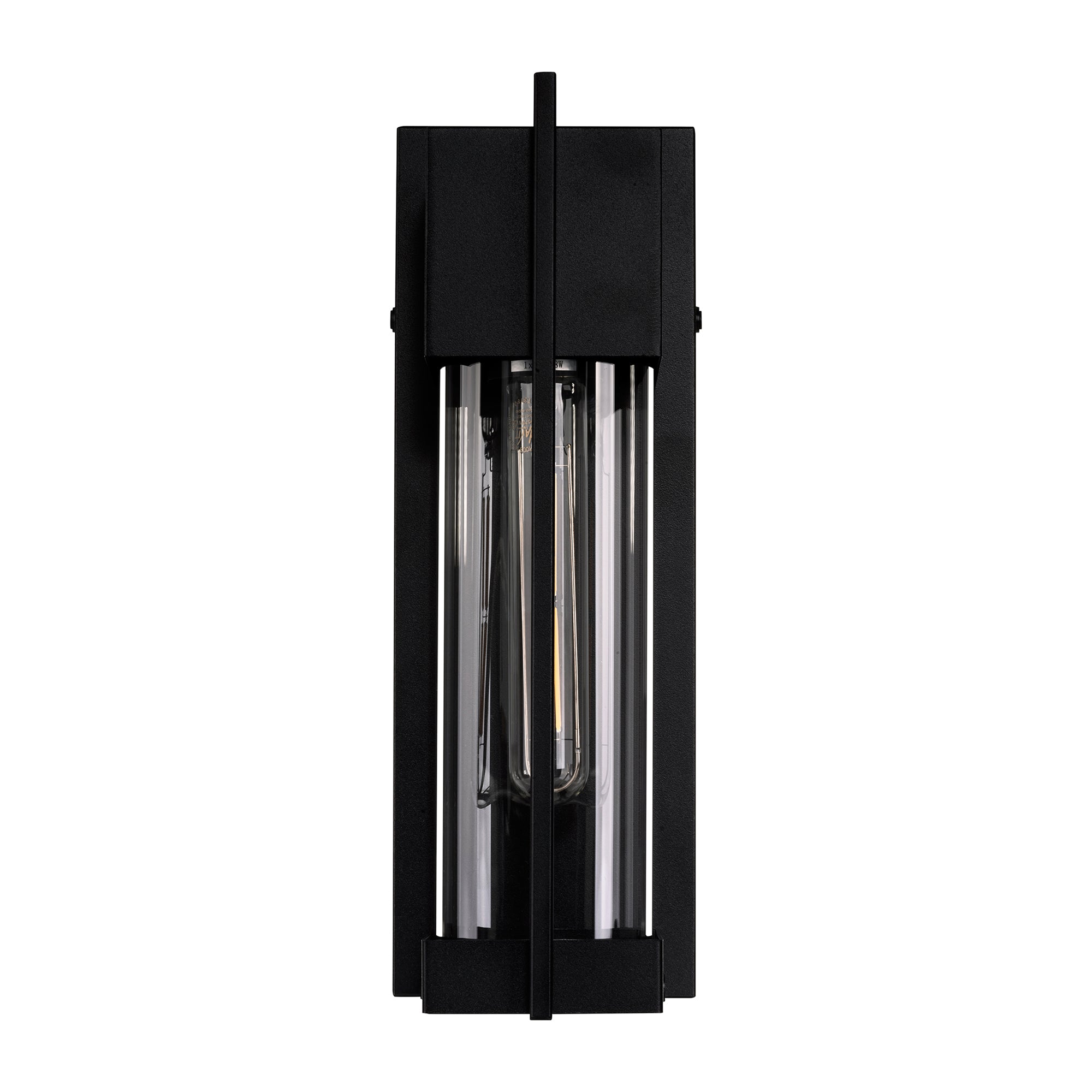 HV3536W-S-BLK - Jace Galvanised Iron Black Wall Light