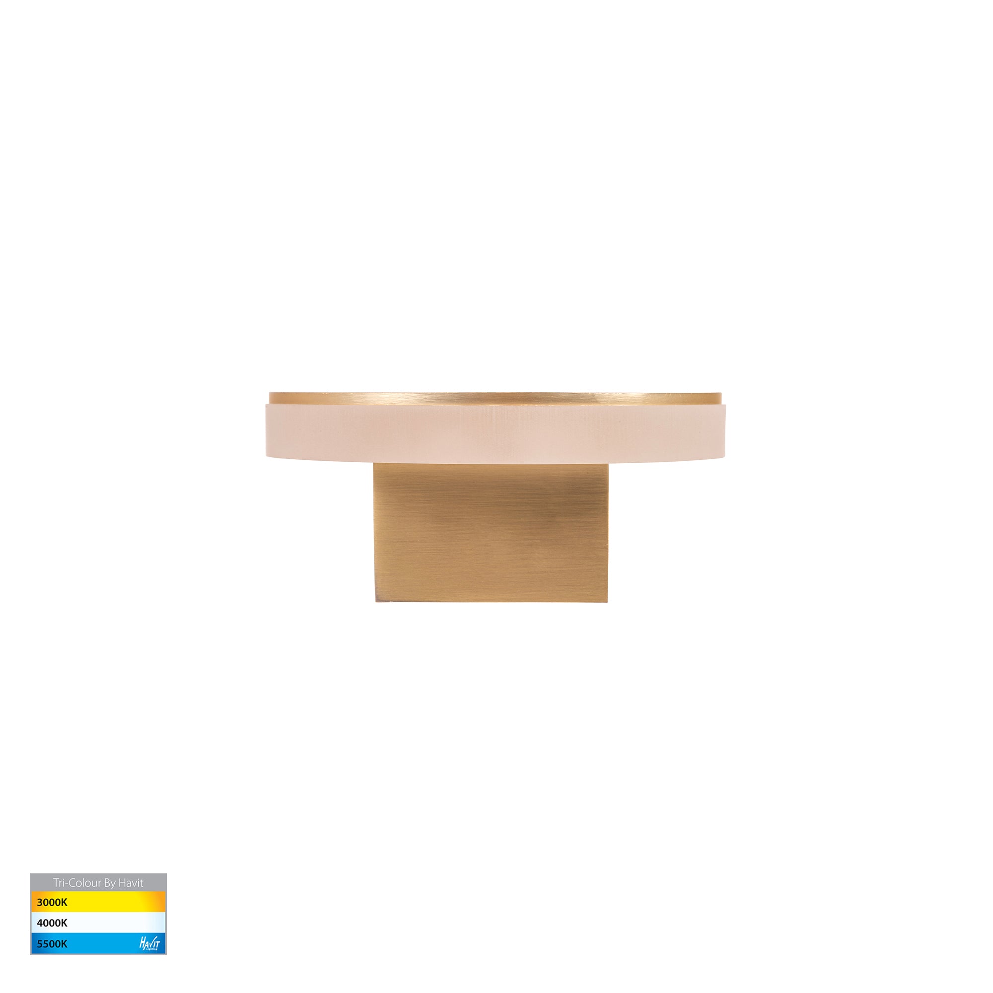 HV3562T-BR - Barline Shadow Aluminium Brass 600mm Wall Light