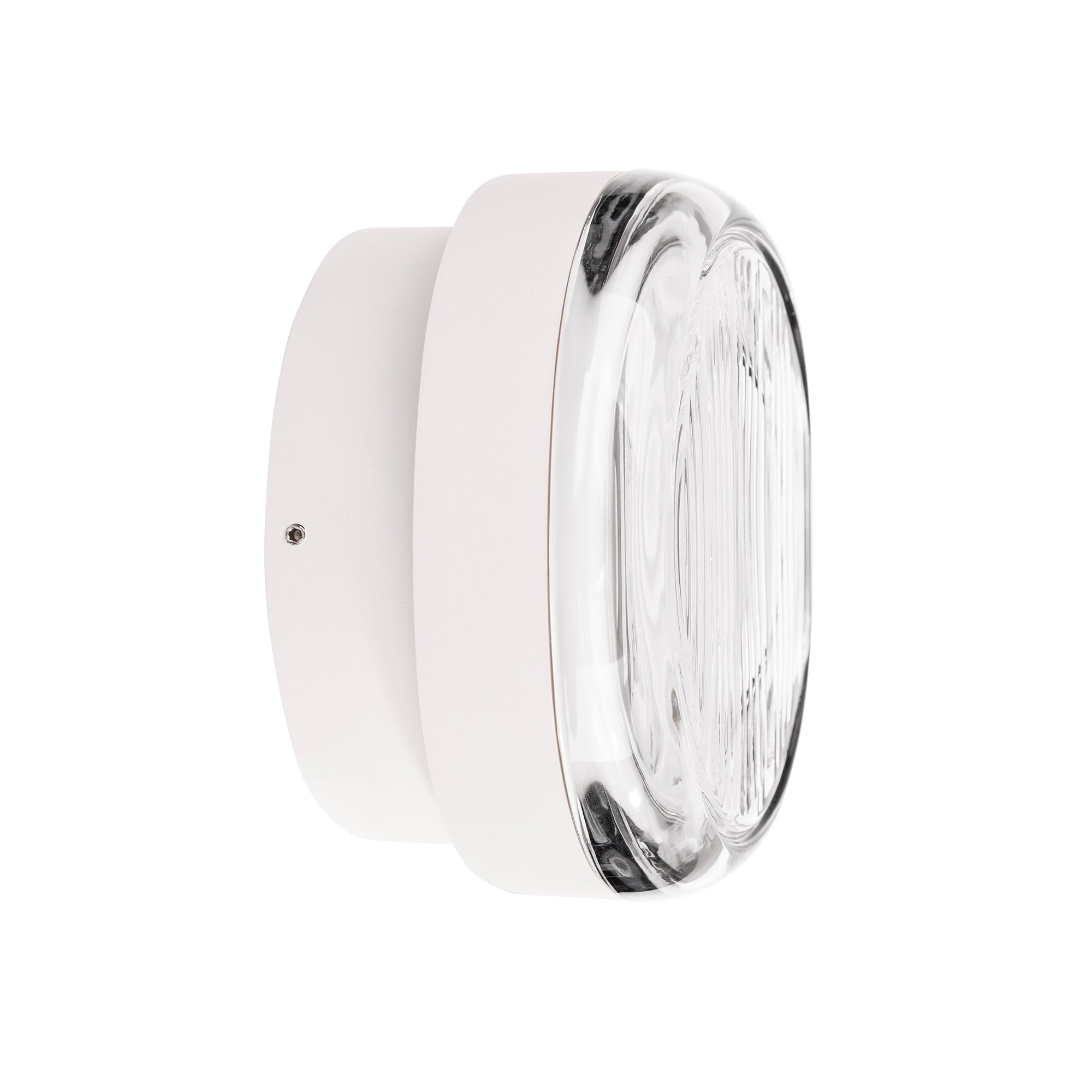 HV3619W-WHT - Lasi Aluminium White Wall Light