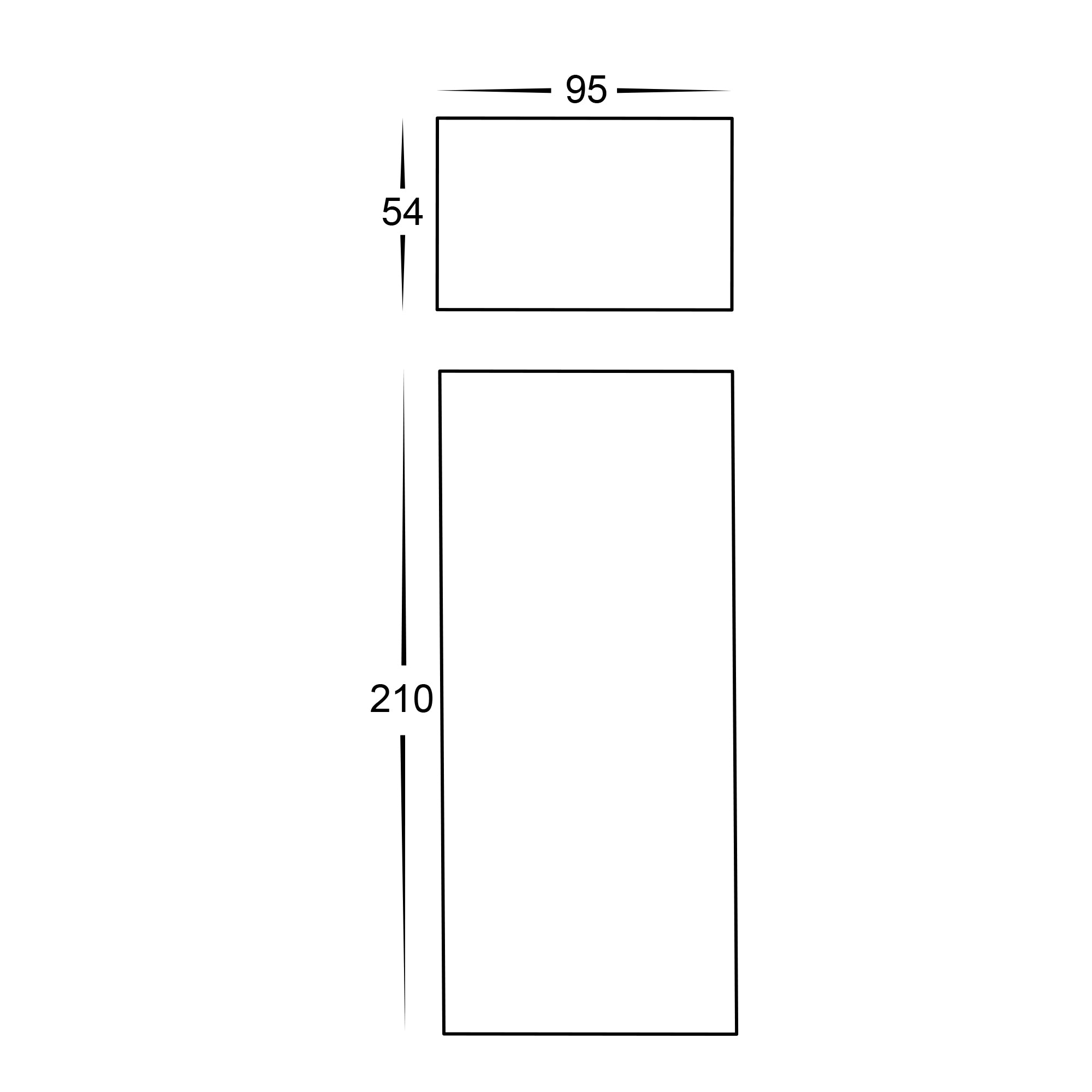 HV3650T-WHT - Essil White Up & Down LED Wall Light